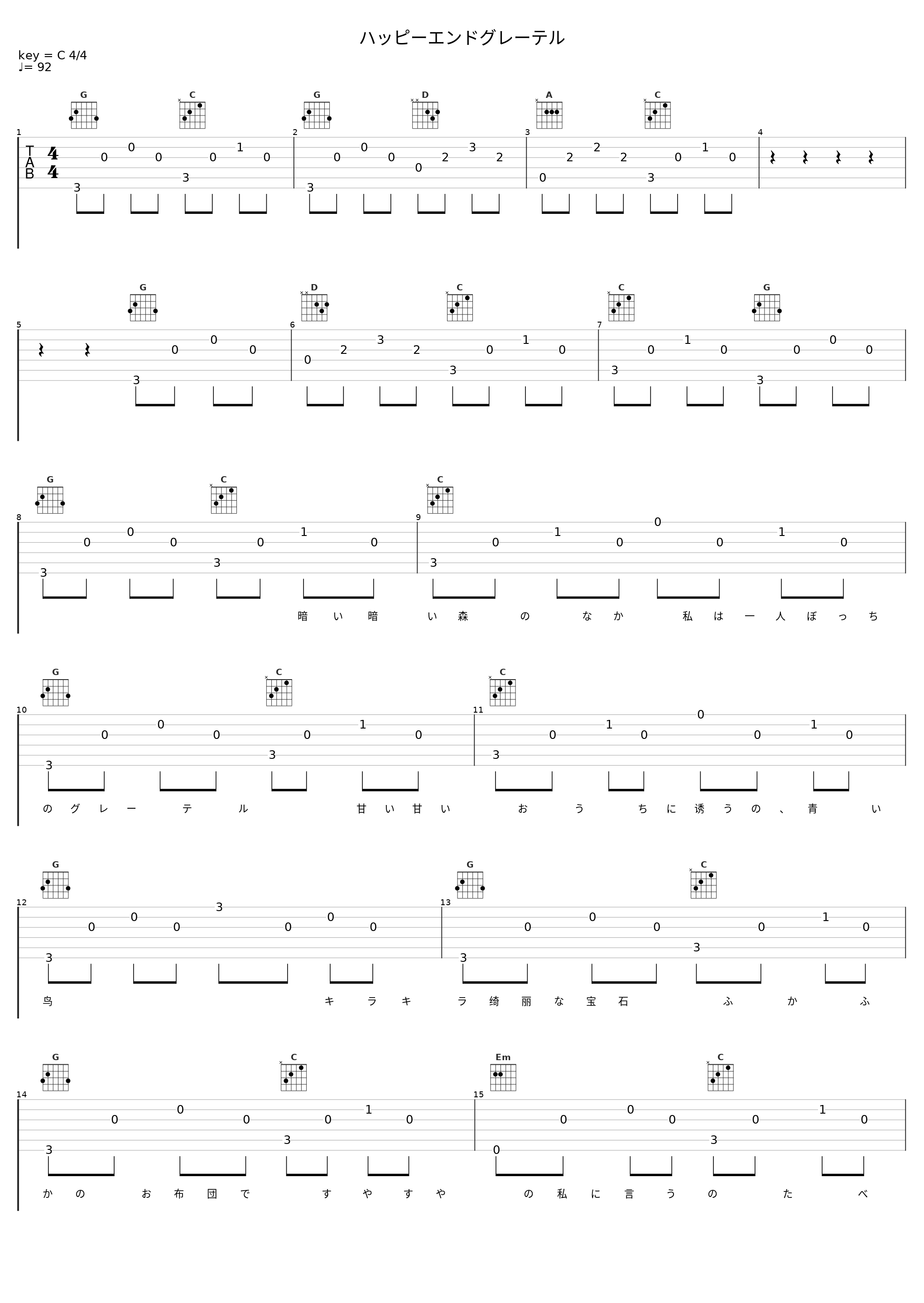 ハッピーエンドグレーテル_初音未来,KukfiQ_1