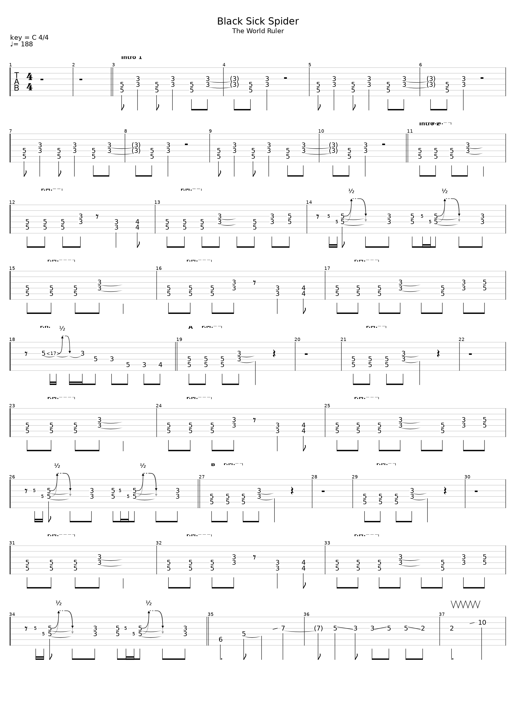 Black Sick Spider_Nightmare_1