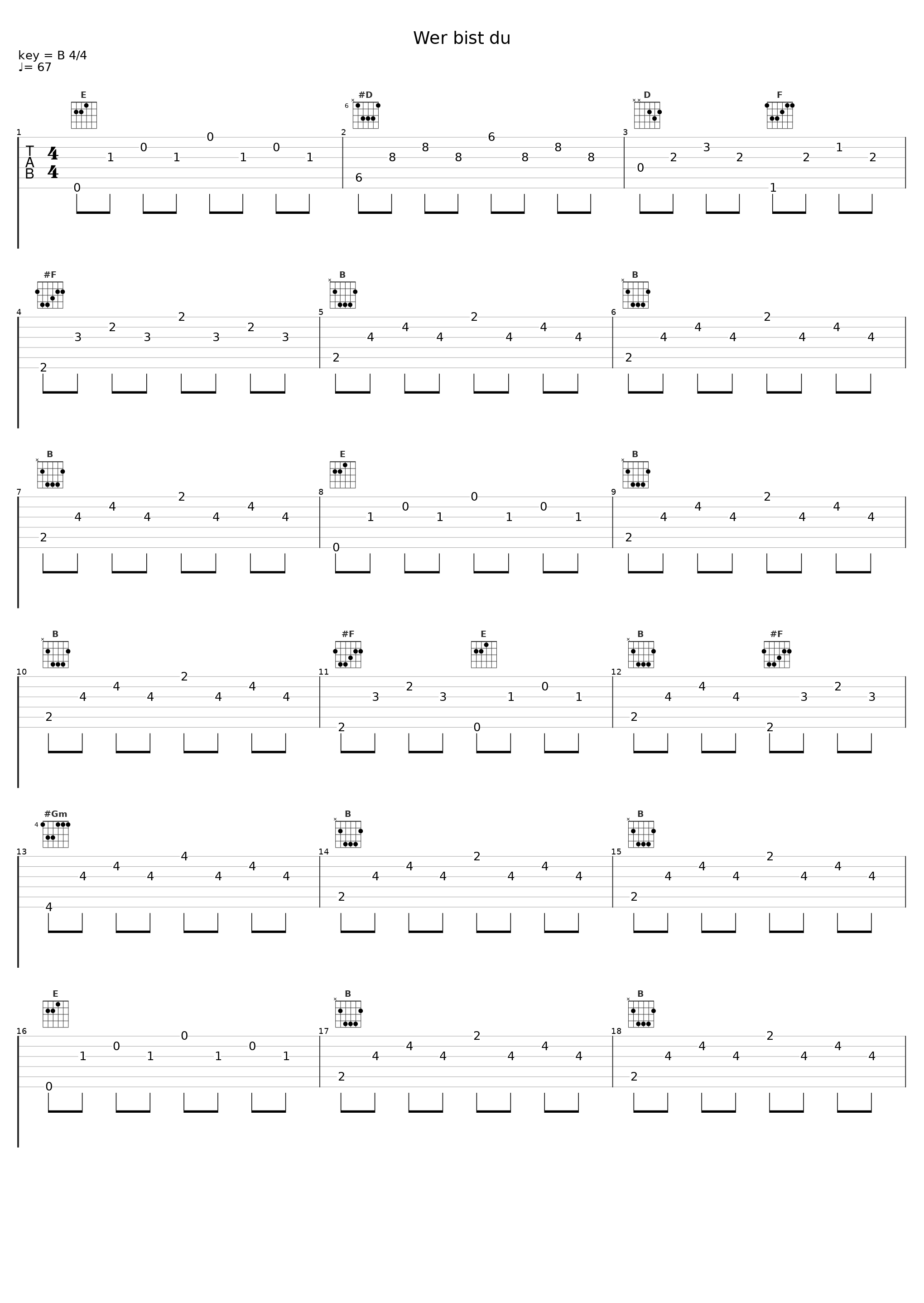 Wer bist du_Inge Brück,Botho Lucas Chor_1
