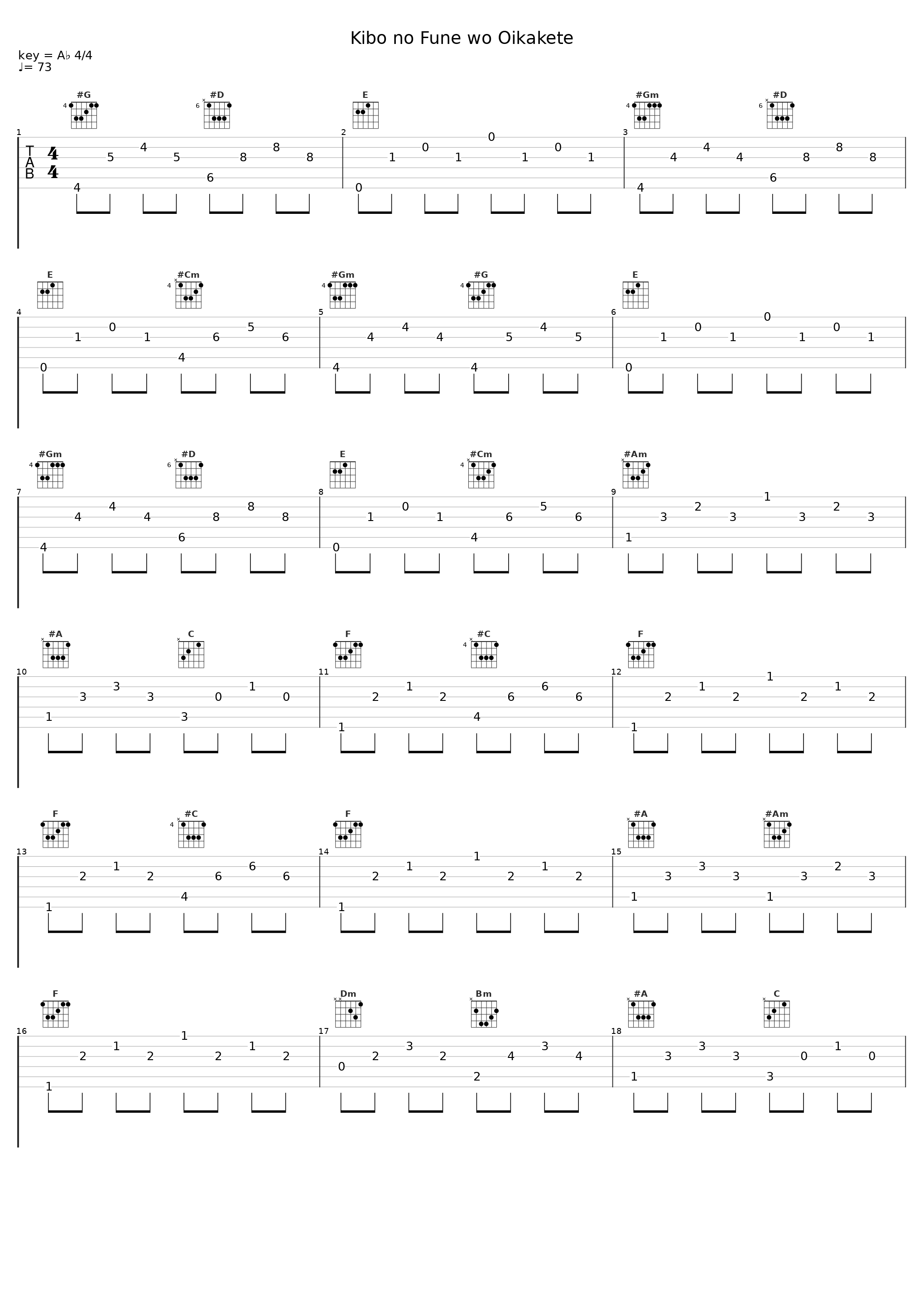 Kibo no Fune wo Oikakete_Masaaki Endoh,田中公平,Koichiro Maeda_1