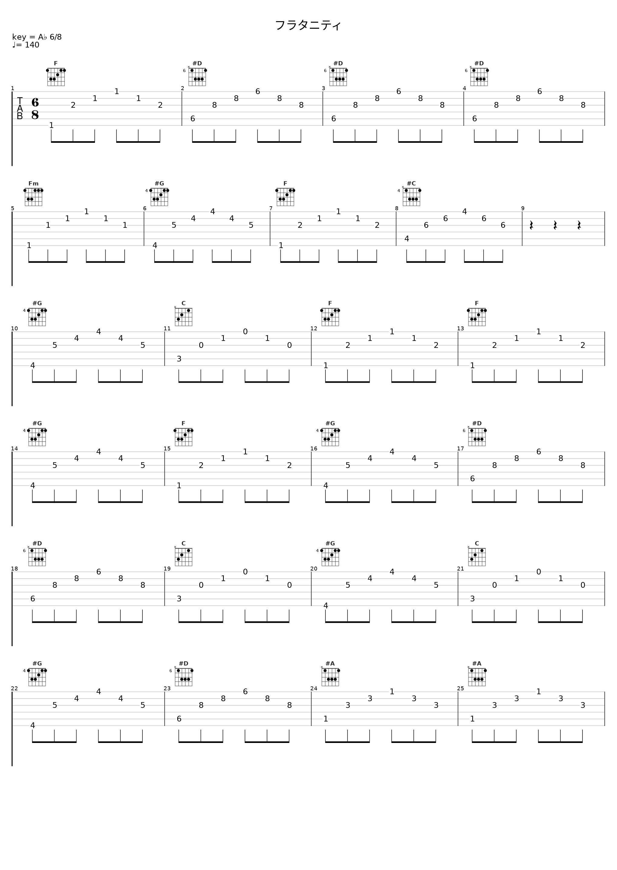 フラタニティ_田中公平_1