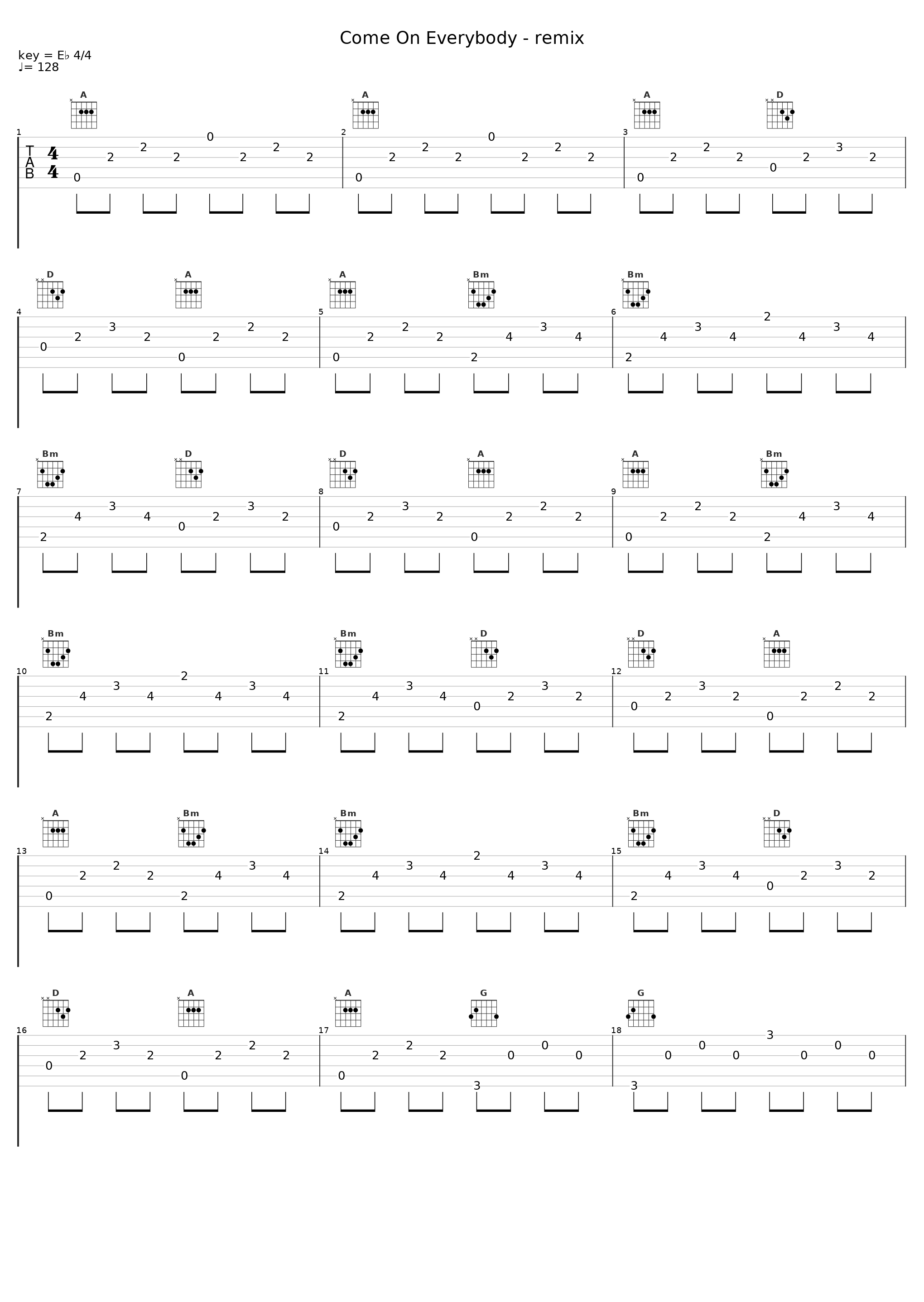Come On Everybody - remix_TM NETWORK_1