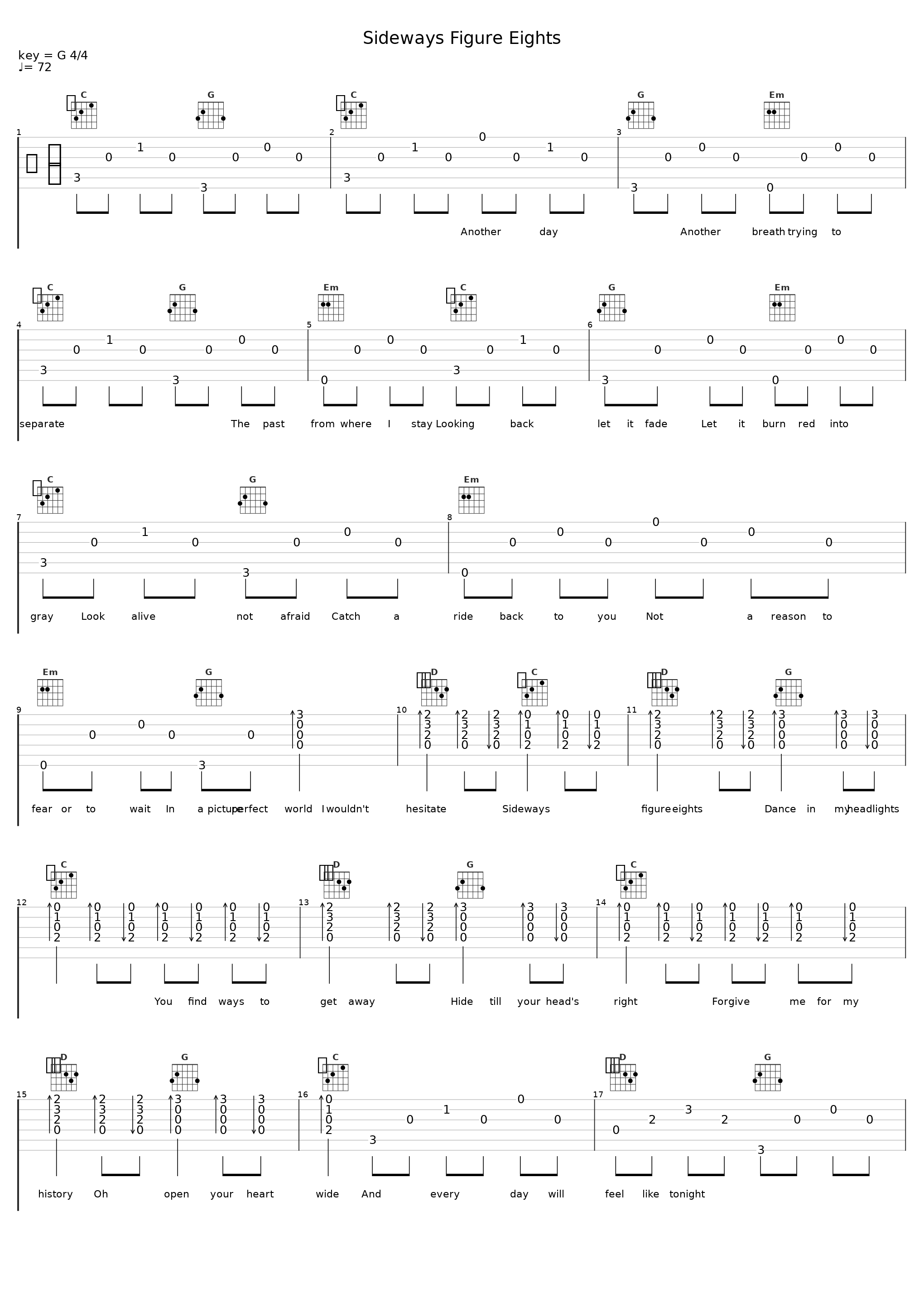 Sideways Figure Eights_Tanner Patrick_1