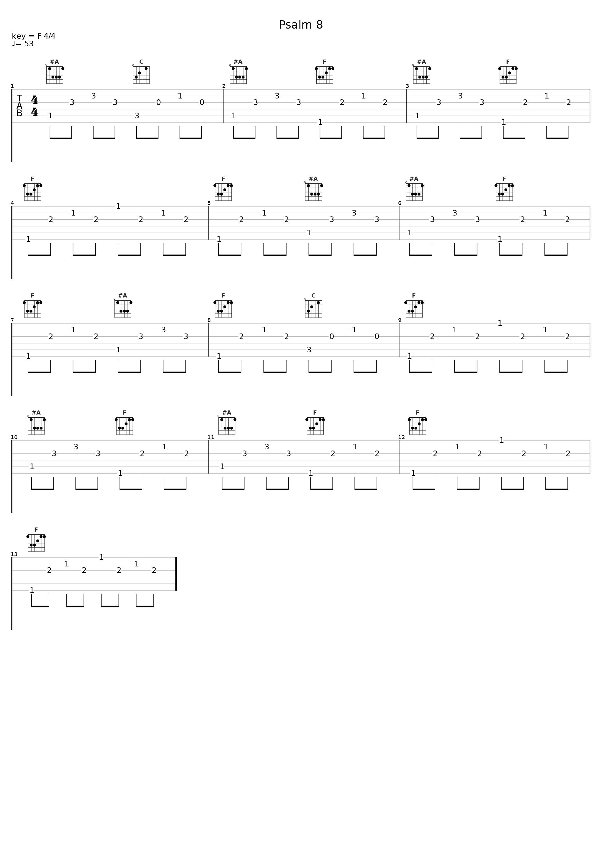 Psalm 8_Concordia Publishing House_1