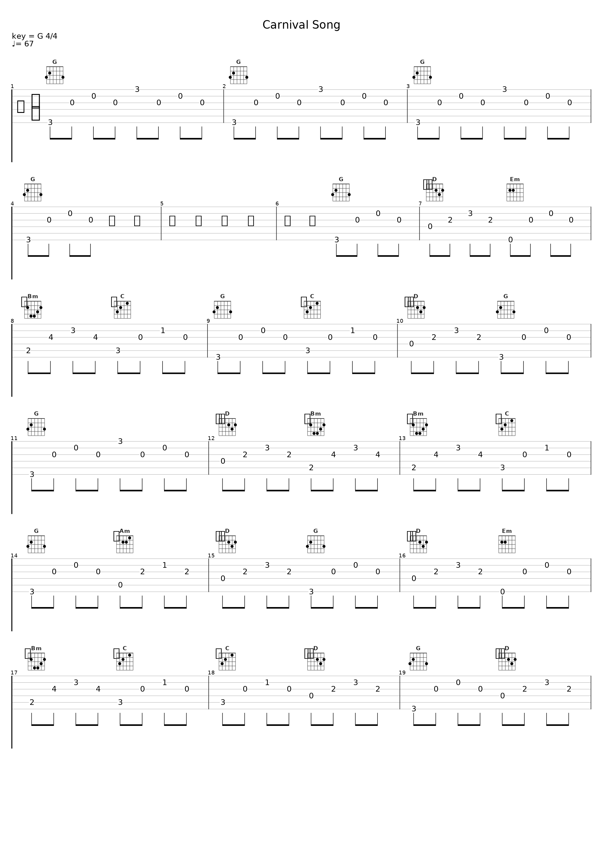 Carnival Song_Jeff Black_1
