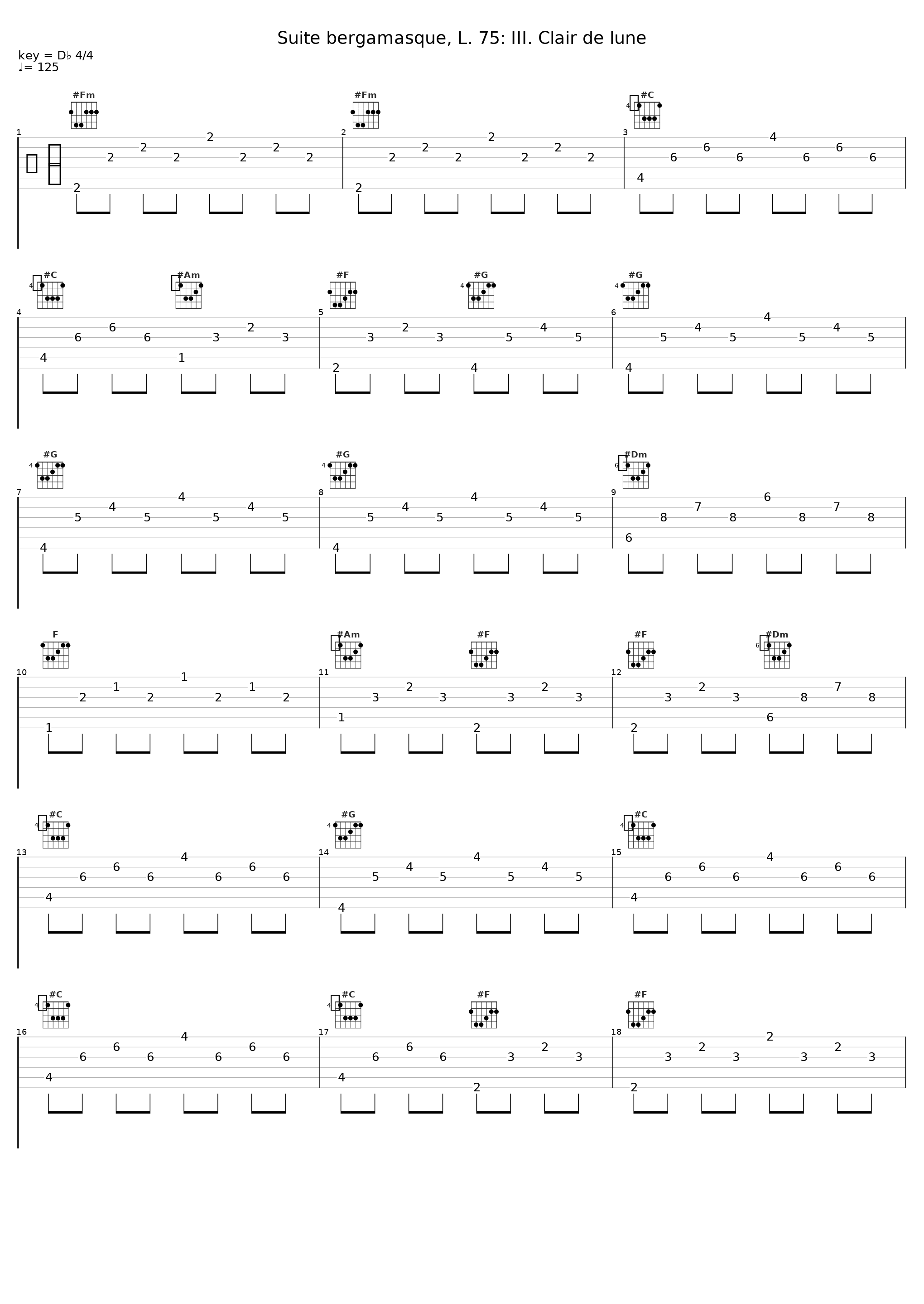 Suite bergamasque, L. 75: III. Clair de lune_Sandro Baldi_1