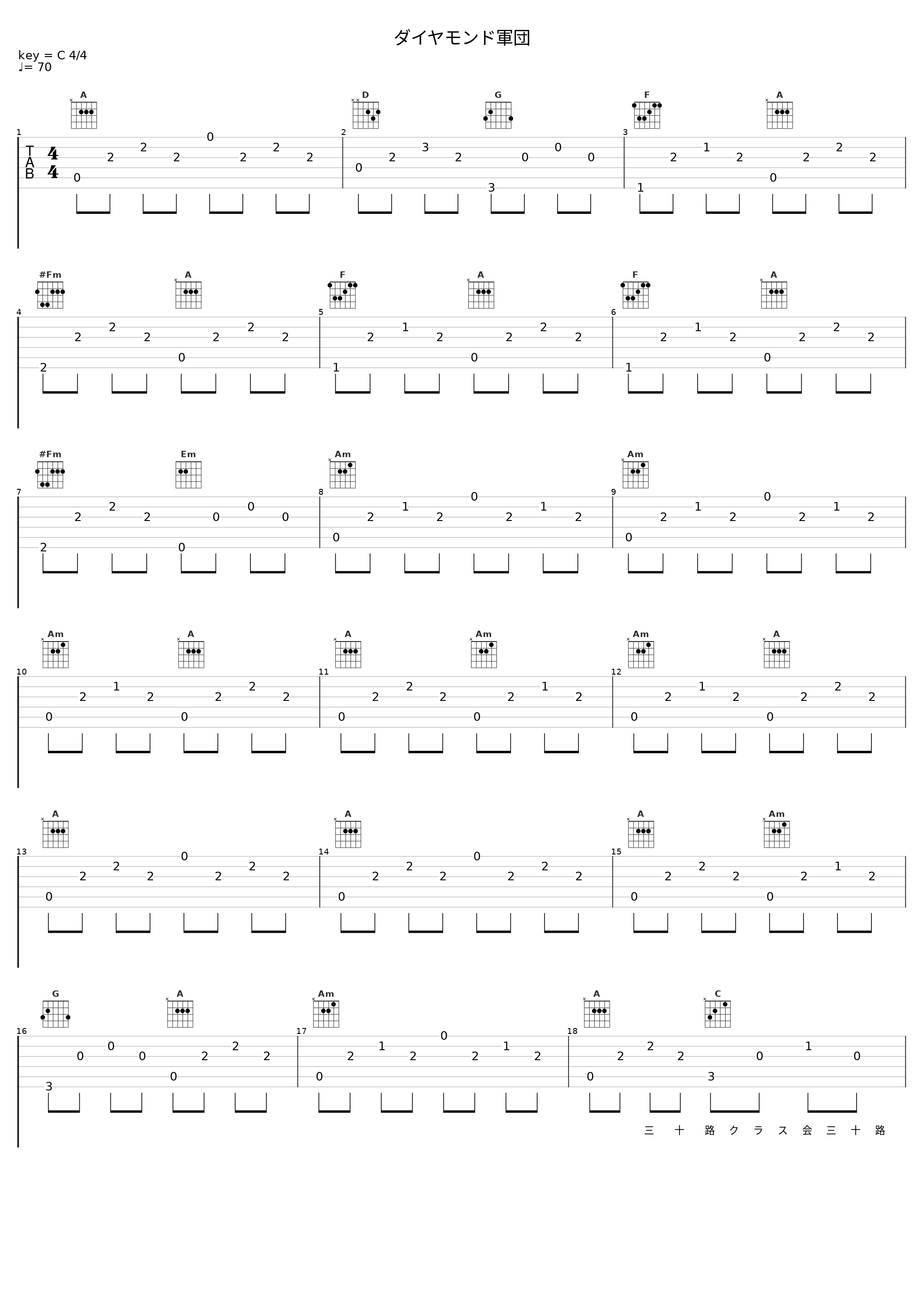 ダイヤモンド軍団_Sex Machineguns_1