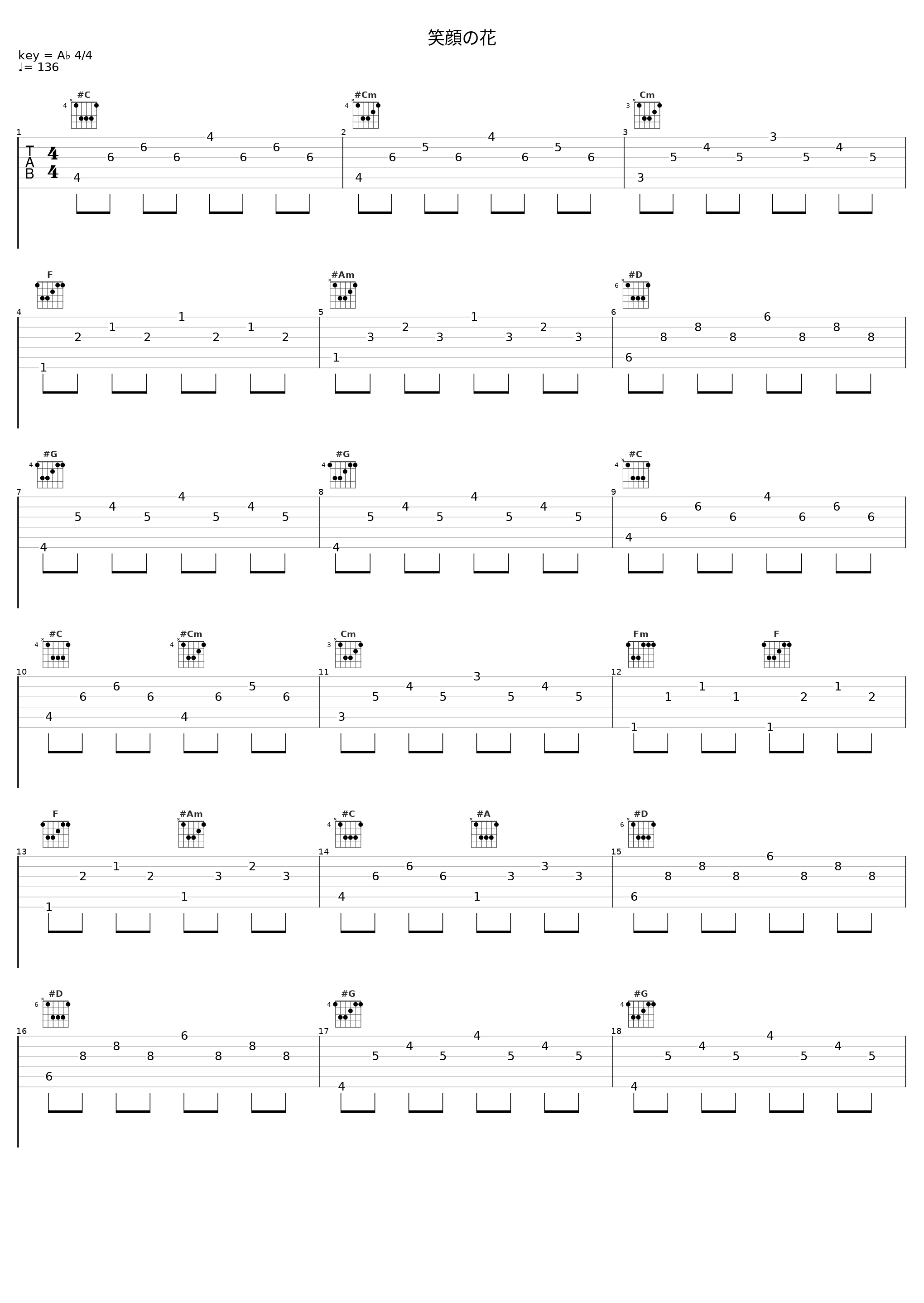笑顔の花_日本ACG_1