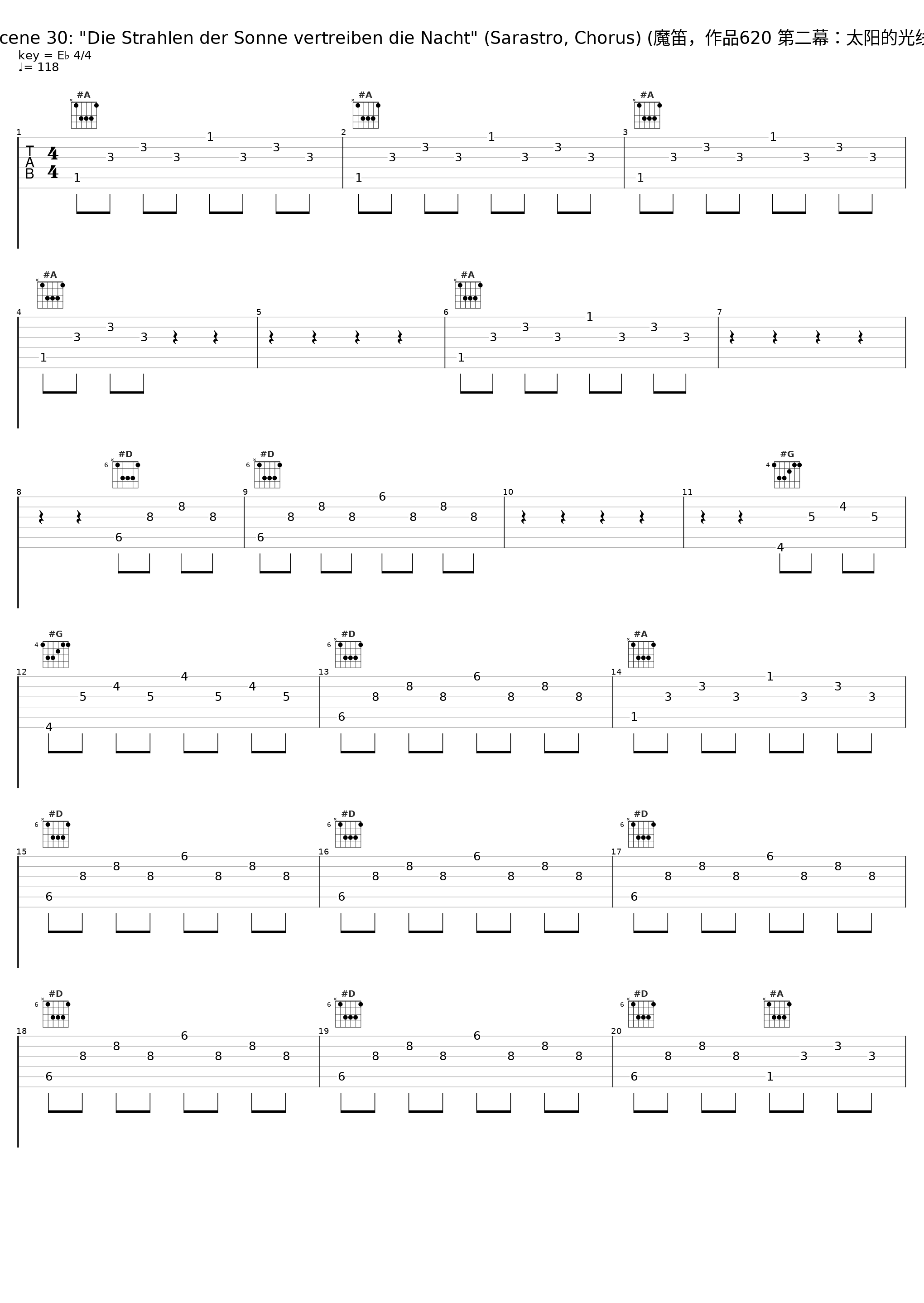 Die Zauberflöte, K. 620, Act 2 Scene 30: "Die Strahlen der Sonne vertreiben die Nacht" (Sarastro, Chorus) (魔笛，作品620 第二幕：太阳的光线...) (2000 Remastered Version)_Gottlob Frick,Philharmonia Chorus,Philharmonia Orchestra,Otto Klemperer,Wilhelm Pitz_1