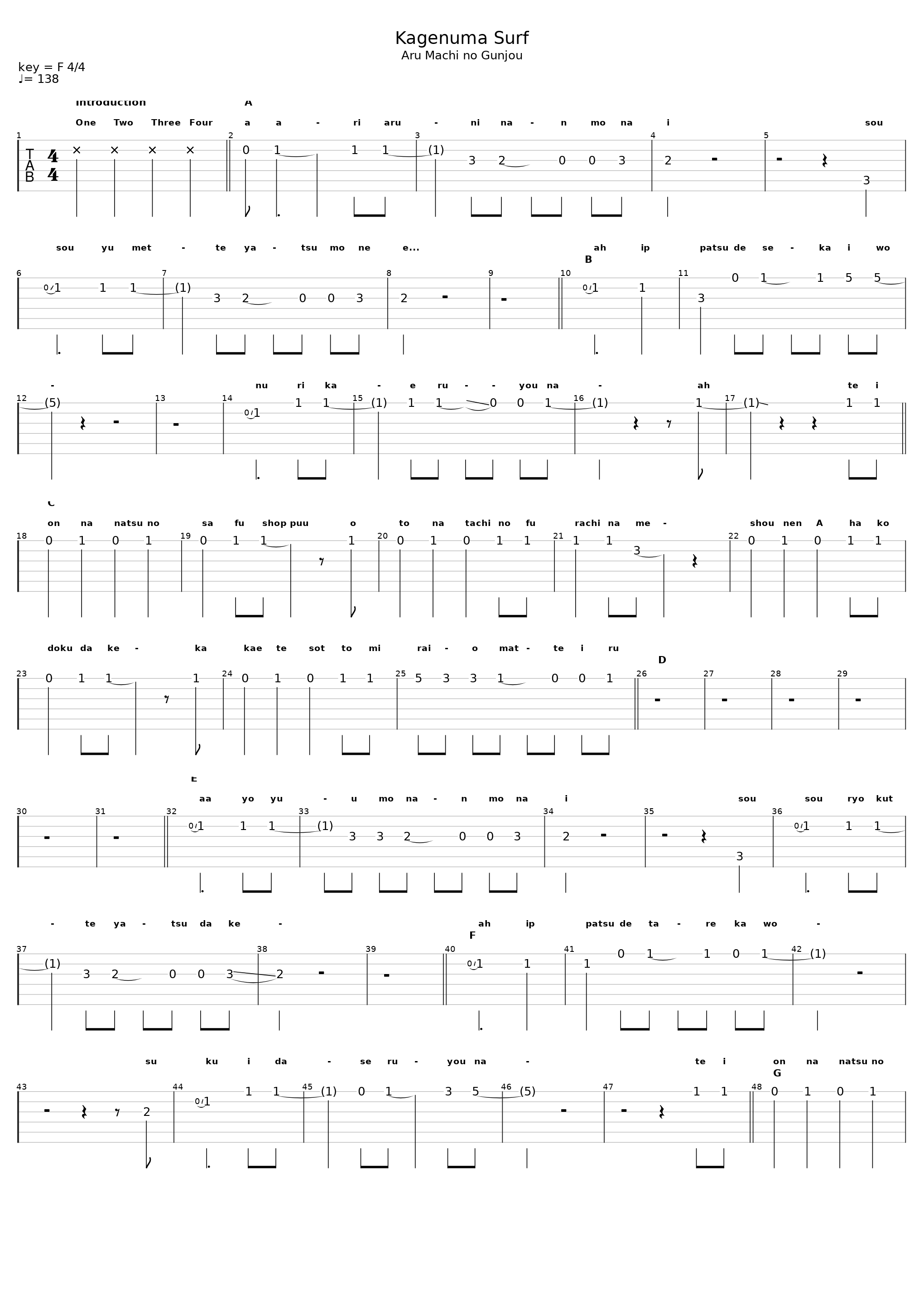 Kugenuma Surf_Asian Kung-Fu Generation_1