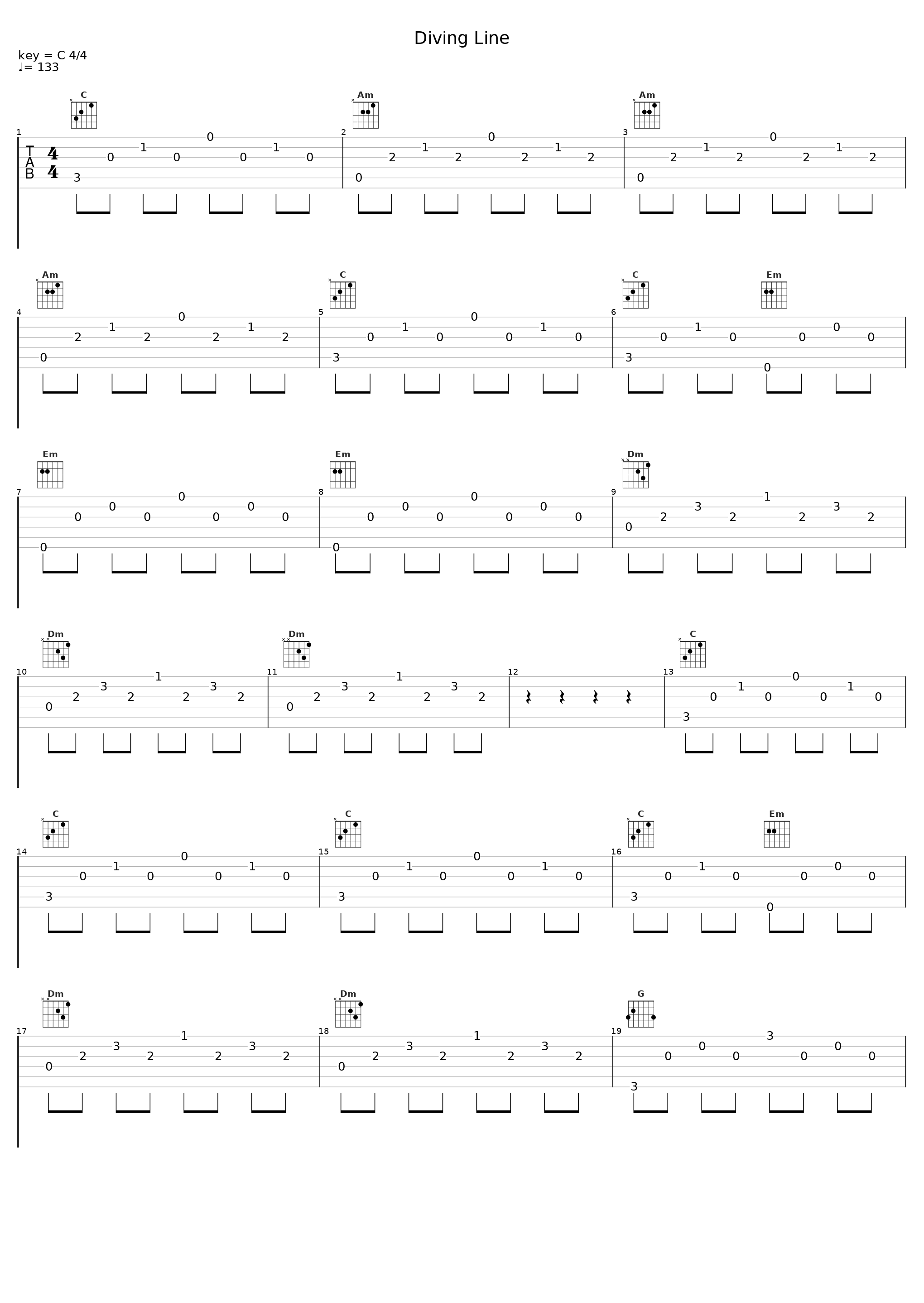 Diving Line_Stray Fossa_1