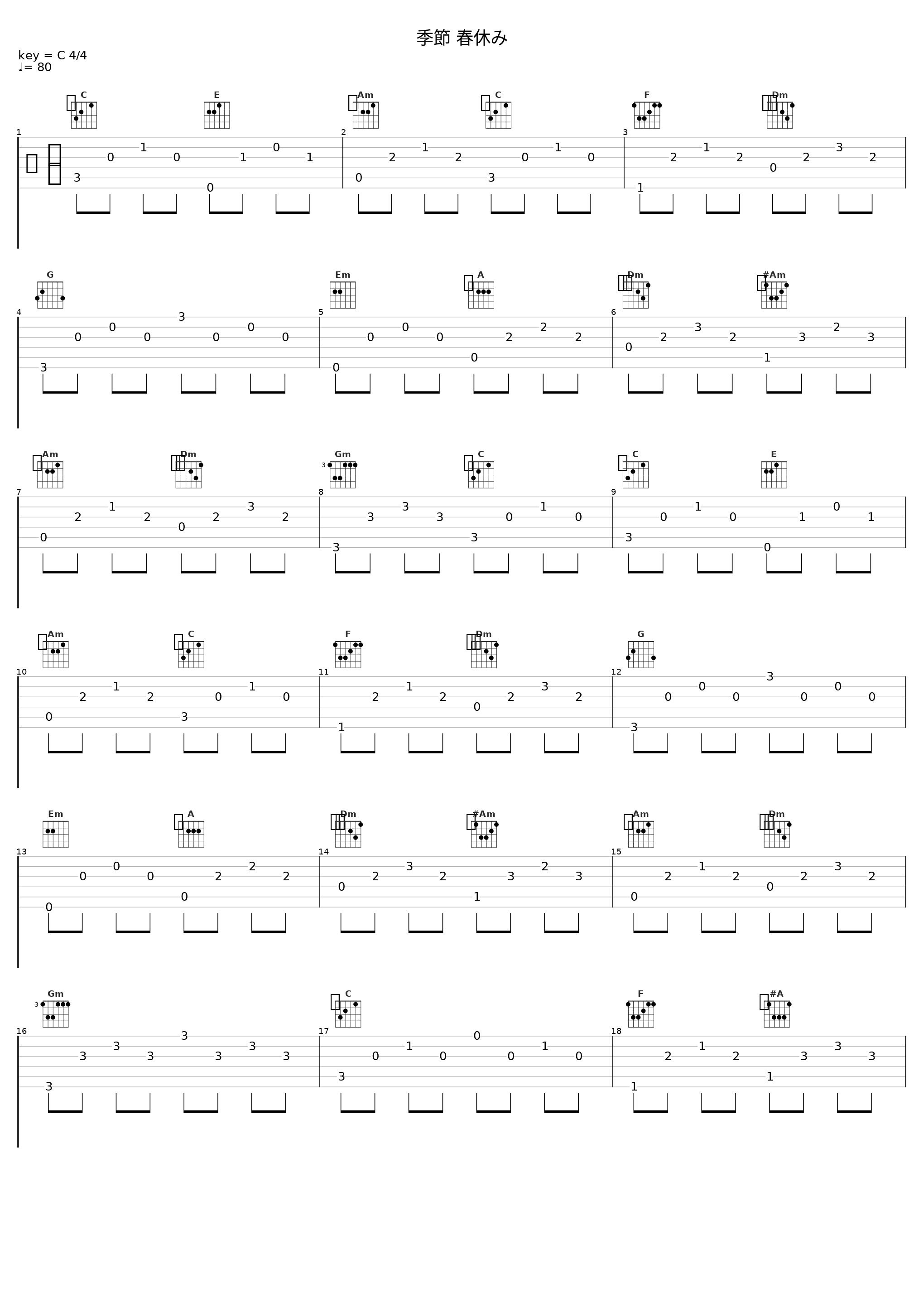 季節 春休み_日本ACG_1