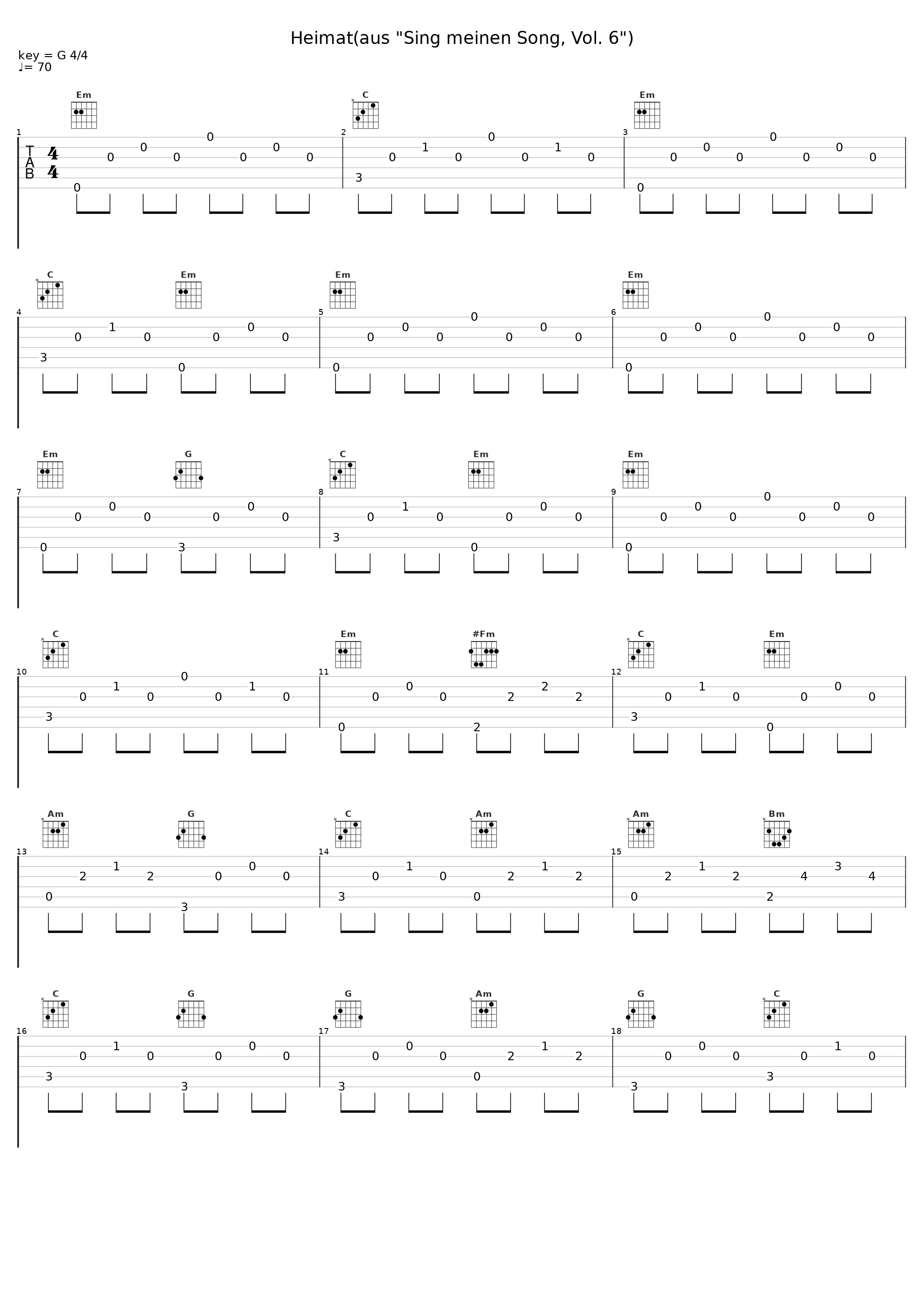 Heimat(aus "Sing meinen Song, Vol. 6")_Michael Patrick Kelly_1