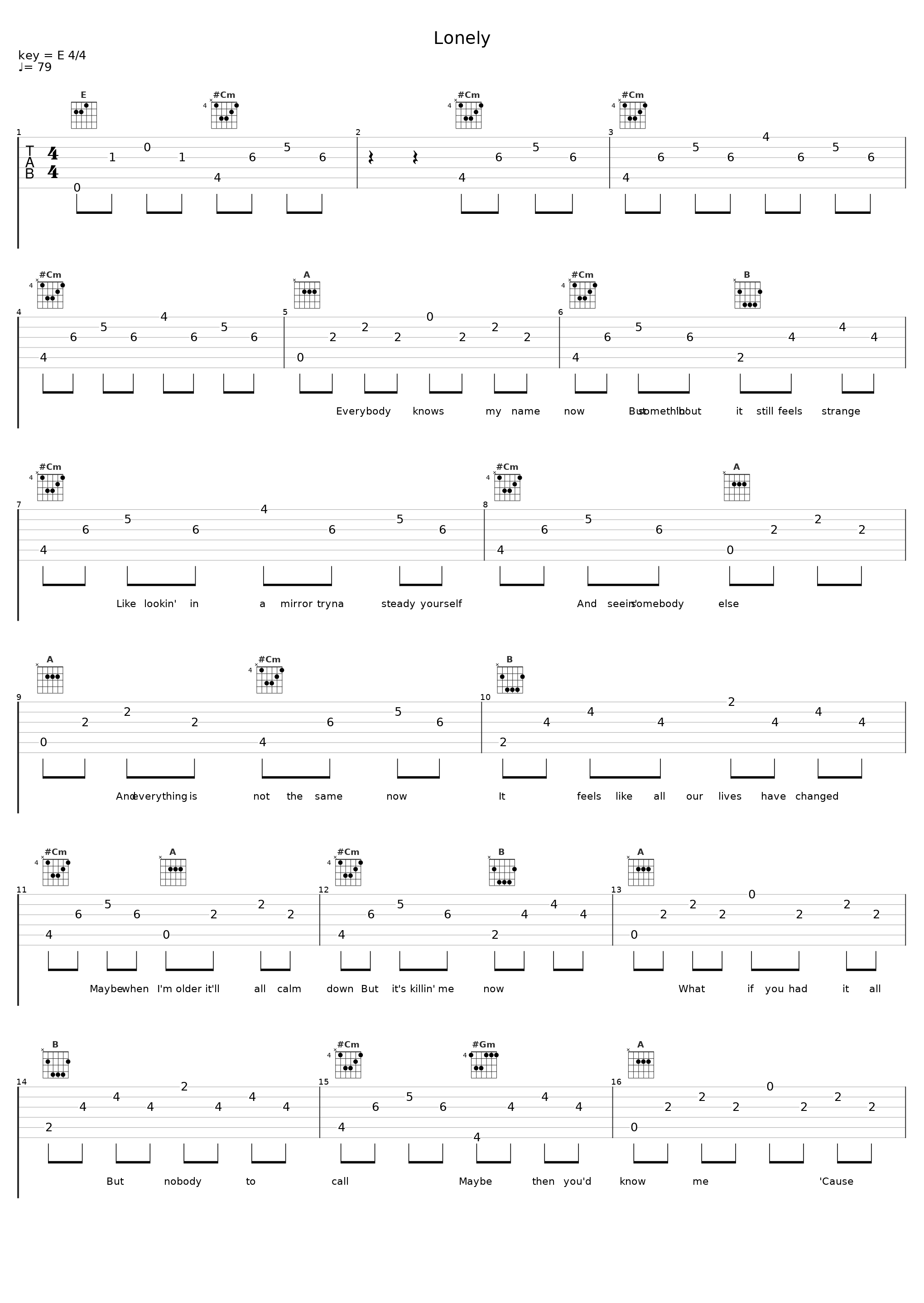 Lonely_喻言_1