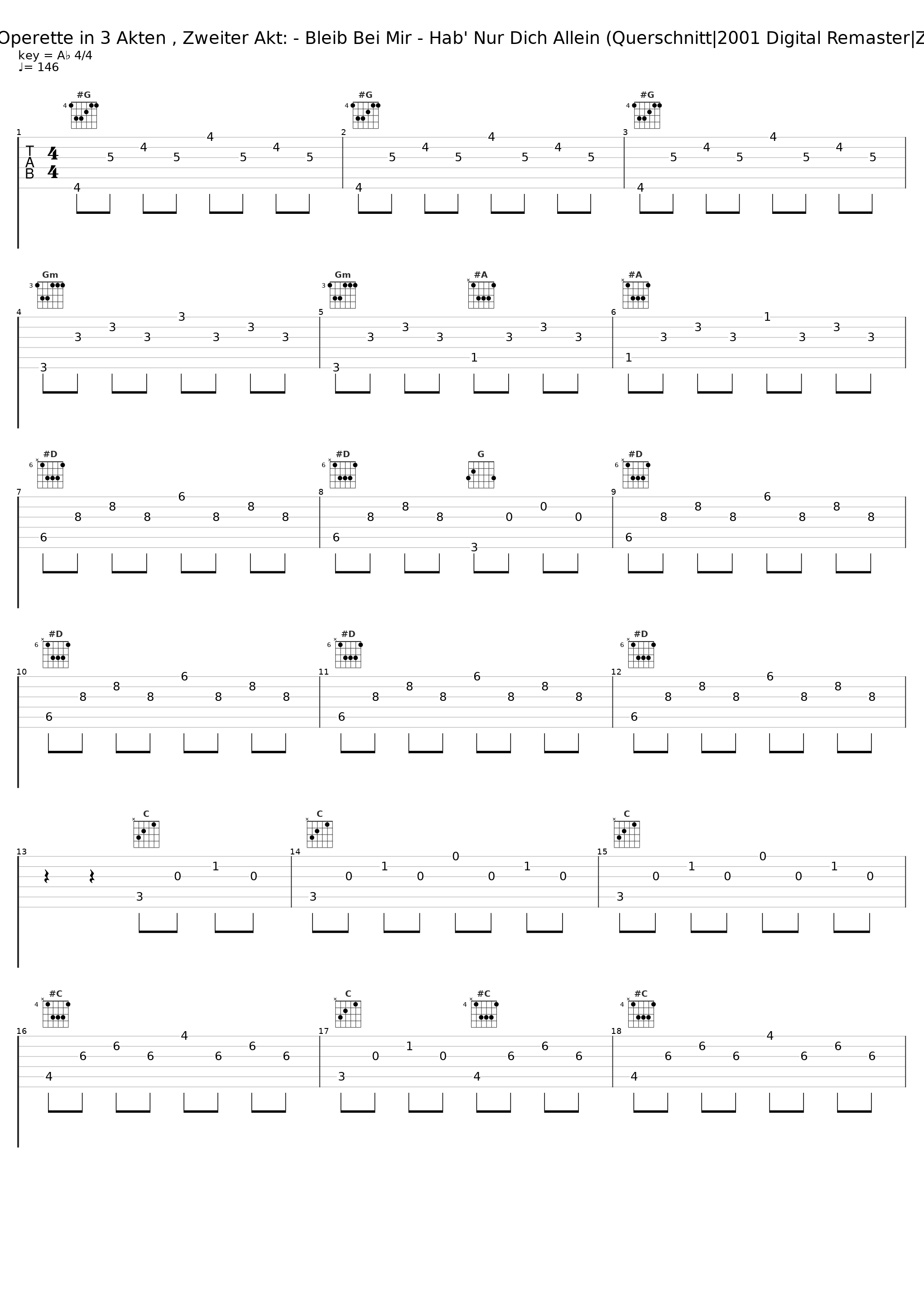 Der Zarewitsch · Operette in 3 Akten , Zweiter Akt: - Bleib Bei Mir - Hab' Nur Dich Allein (Querschnitt|2001 Digital Remaster|Zarewitsch, Sonja)_Wilhelm Schchter,Rudolf Schock,Erika Koth_1