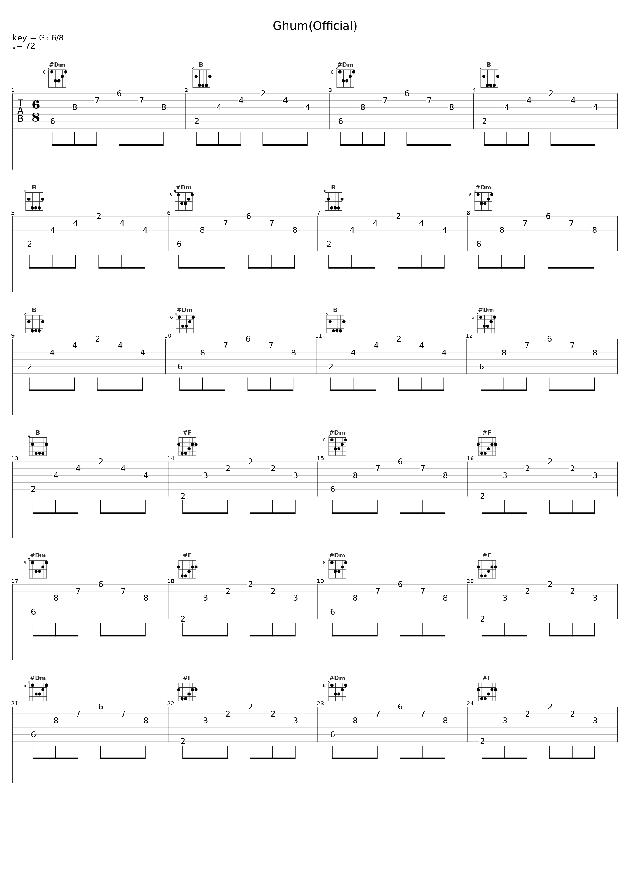 Ghum(Official)_Odd Signature_1