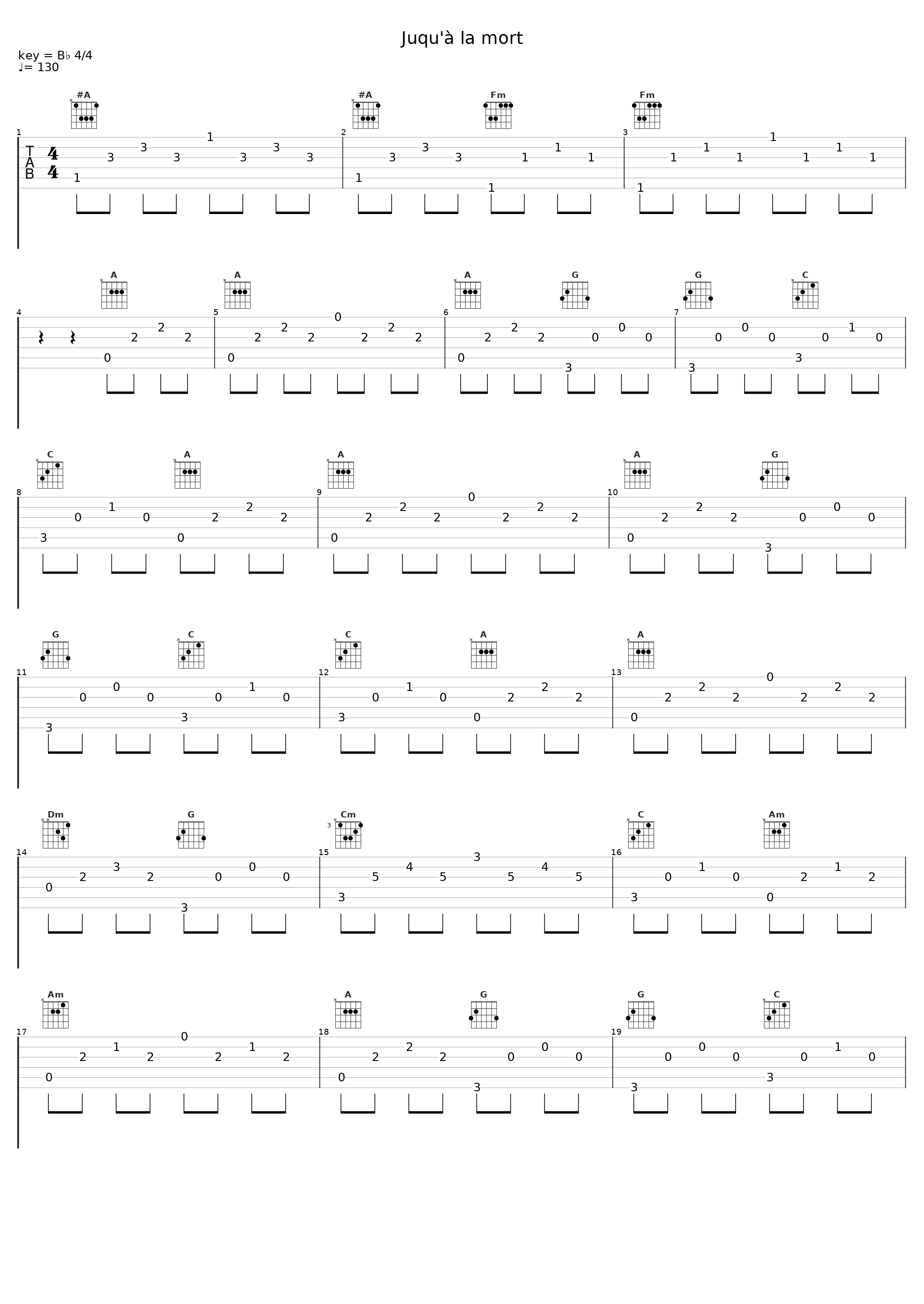 Juqu'à la mort_Claudio Capéo_1