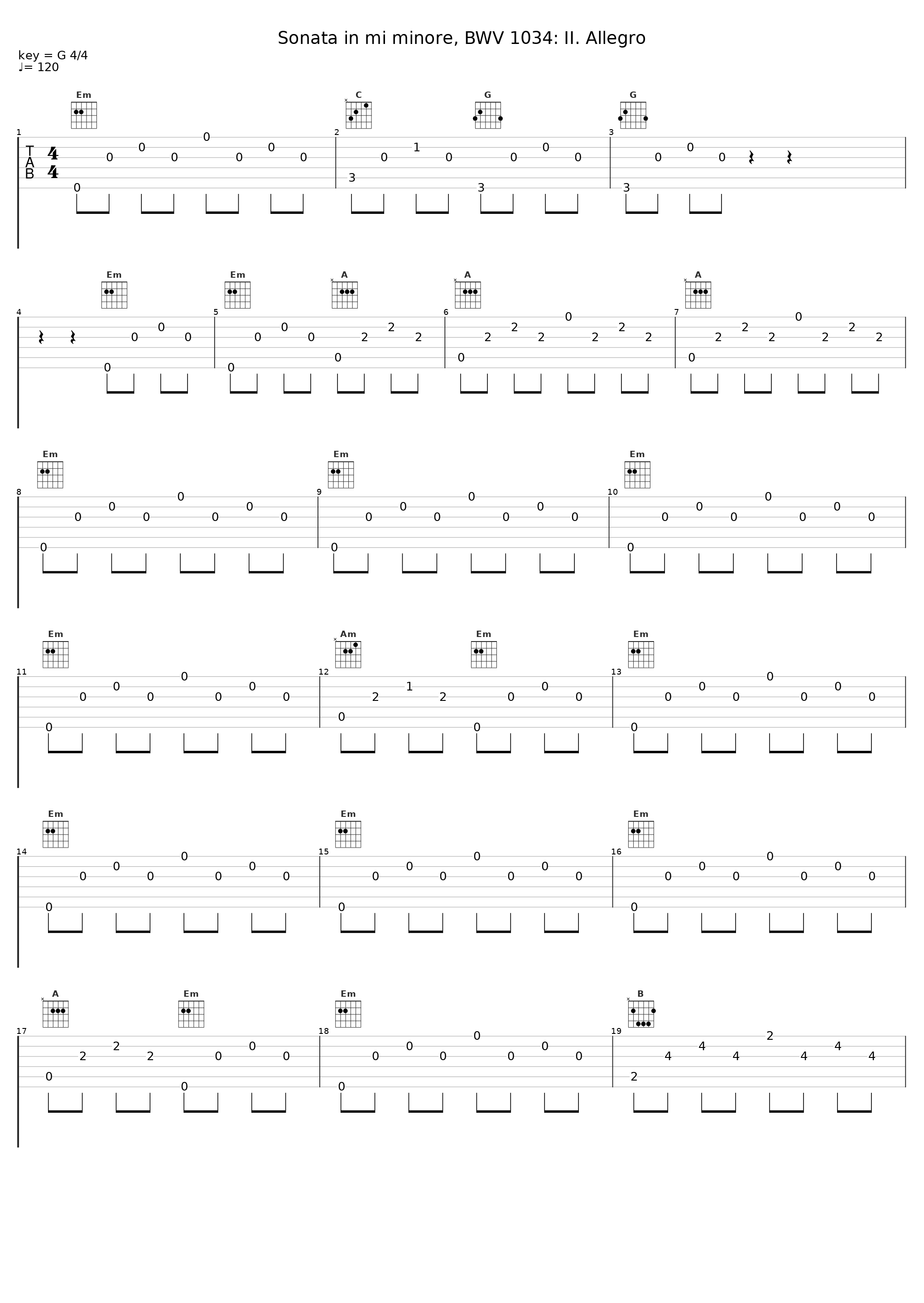 Sonata in mi minore, BWV 1034: II. Allegro_Claudio Ferrarini_1
