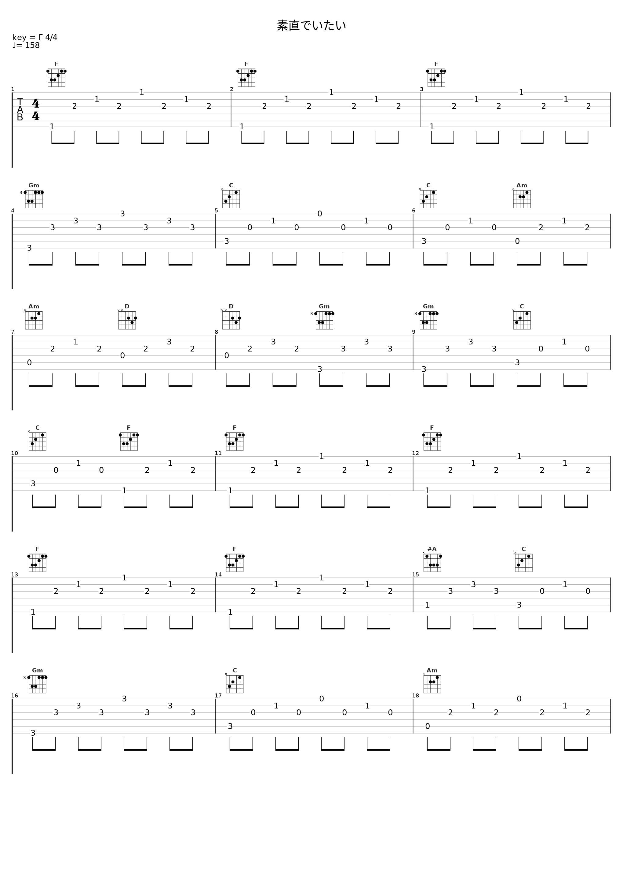 素直でいたい_日本ACG_1
