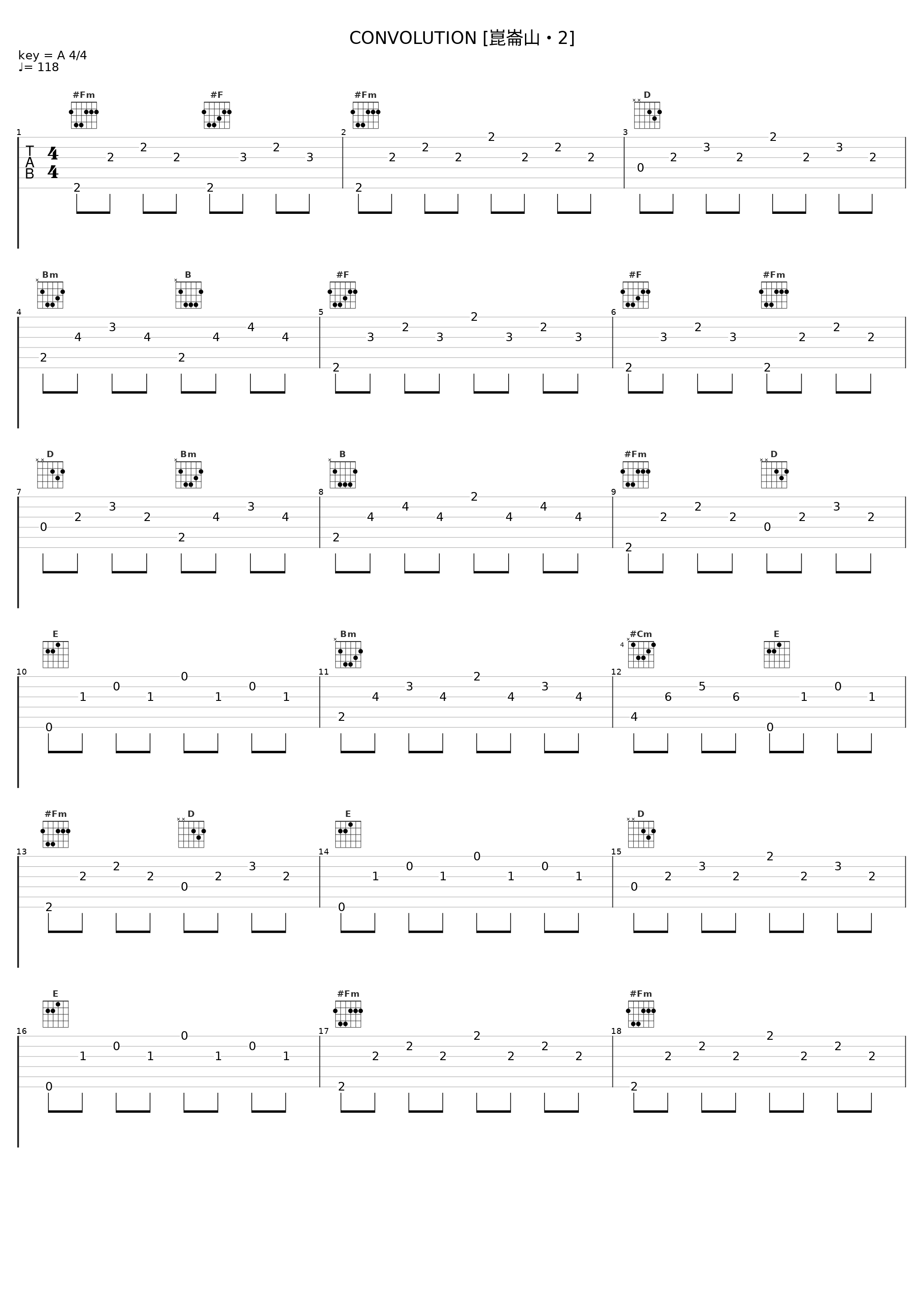 CONVOLUTION [崑崙山・2]_光栄BGM部_1