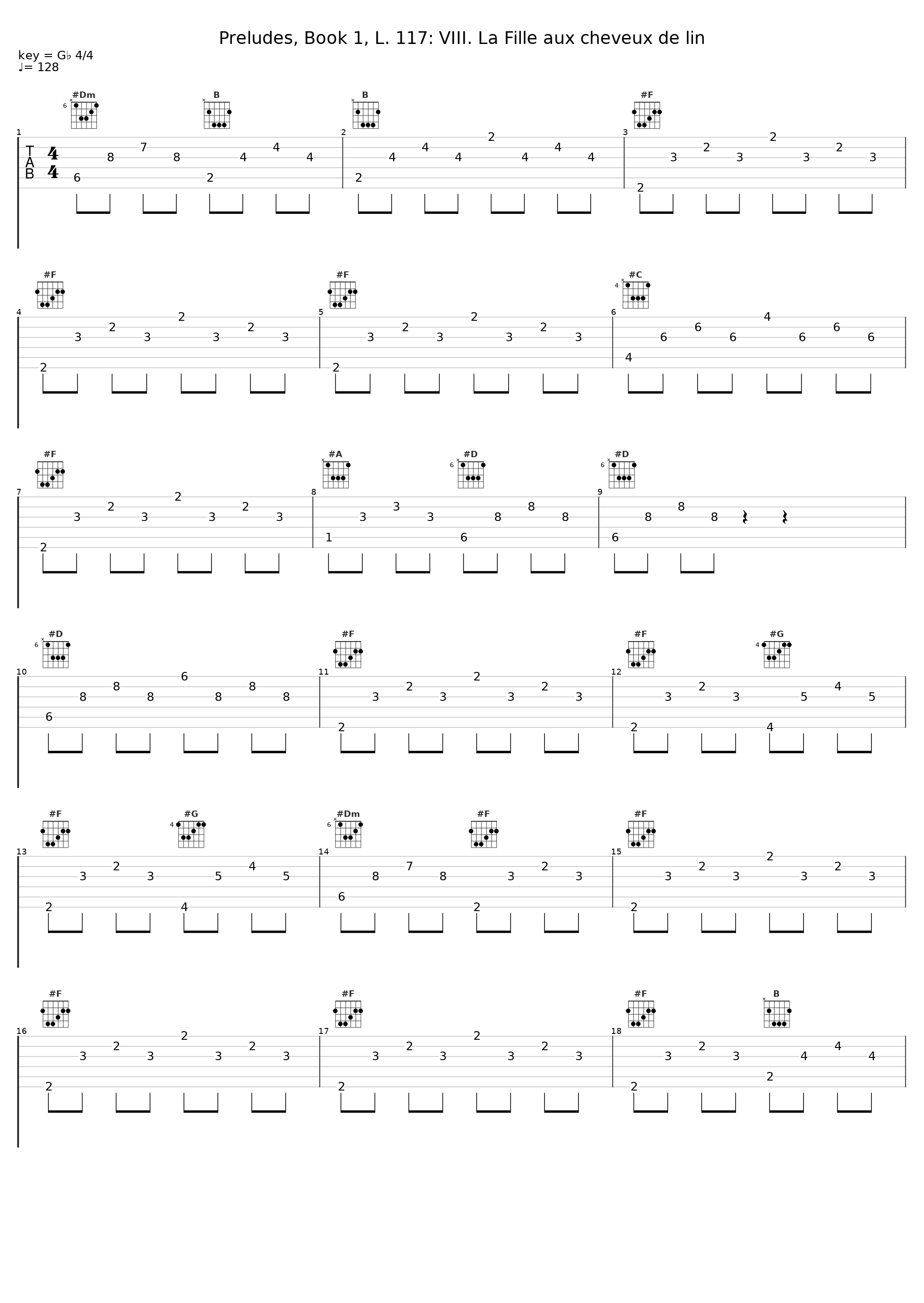 Preludes, Book 1, L. 117: VIII. La Fille aux cheveux de lin_Pascal Rogé_1