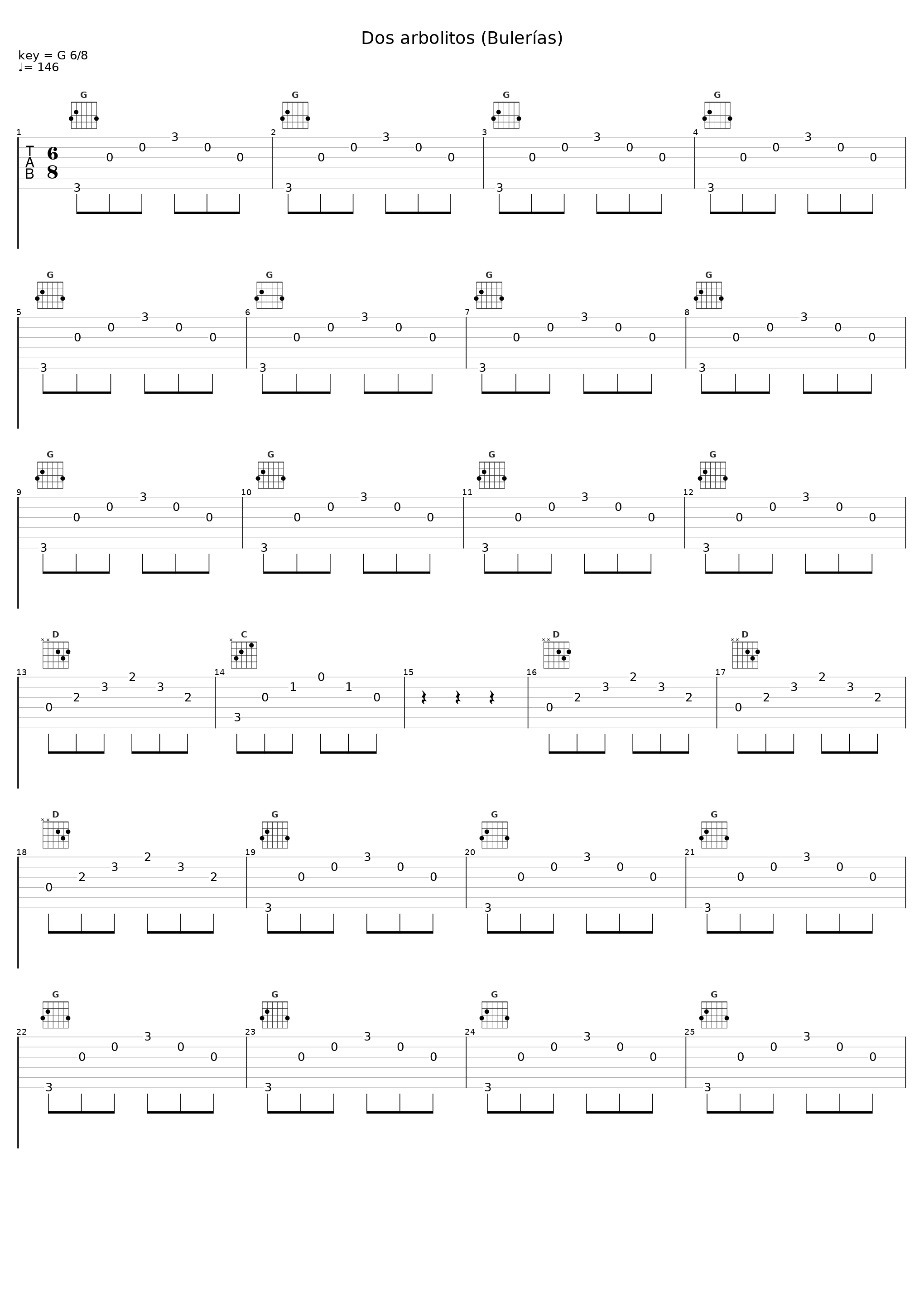 Dos arbolitos (Bulerías)_José Giménez,Enrique Montoya_1