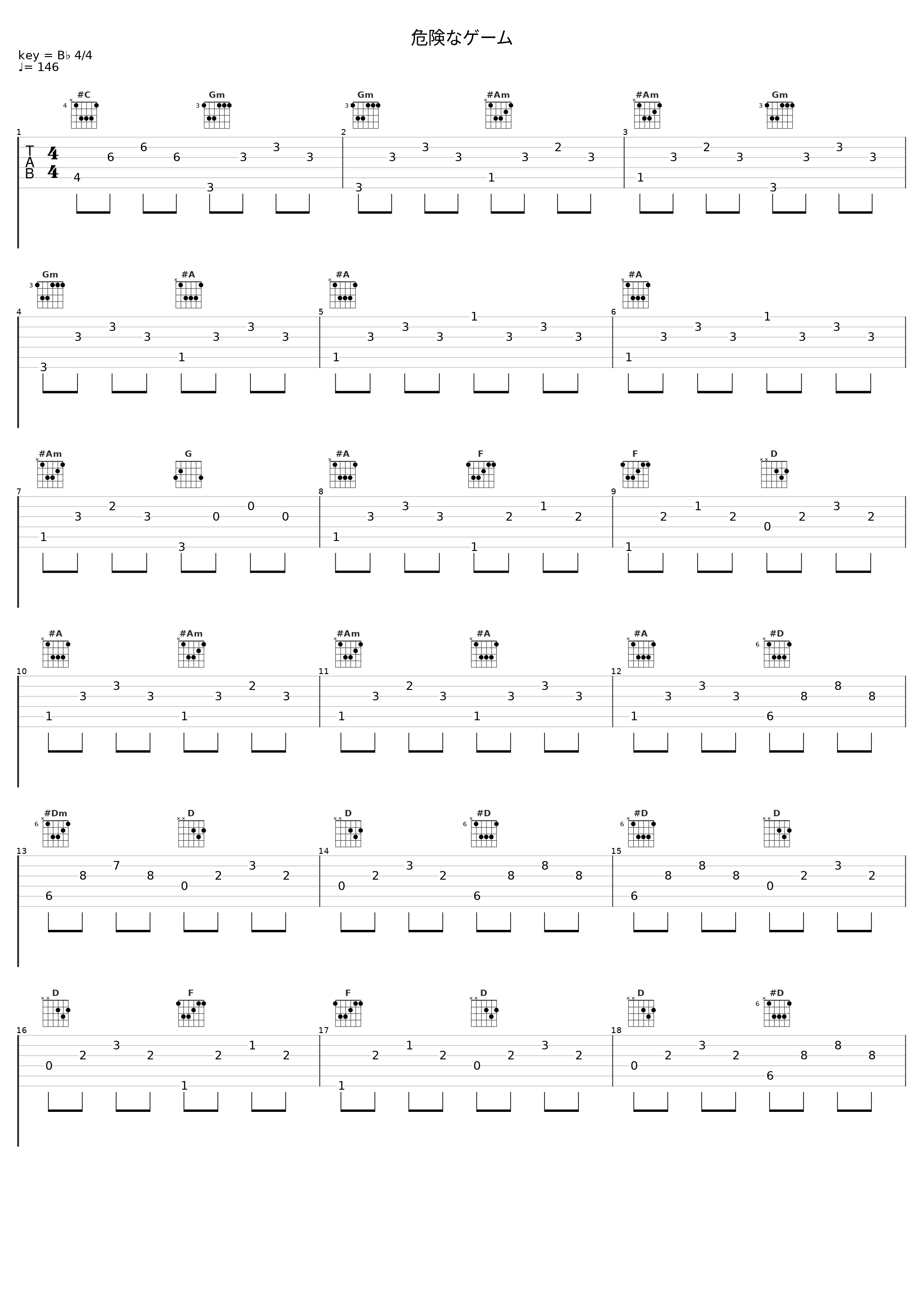 危険なゲーム_日本ACG_1