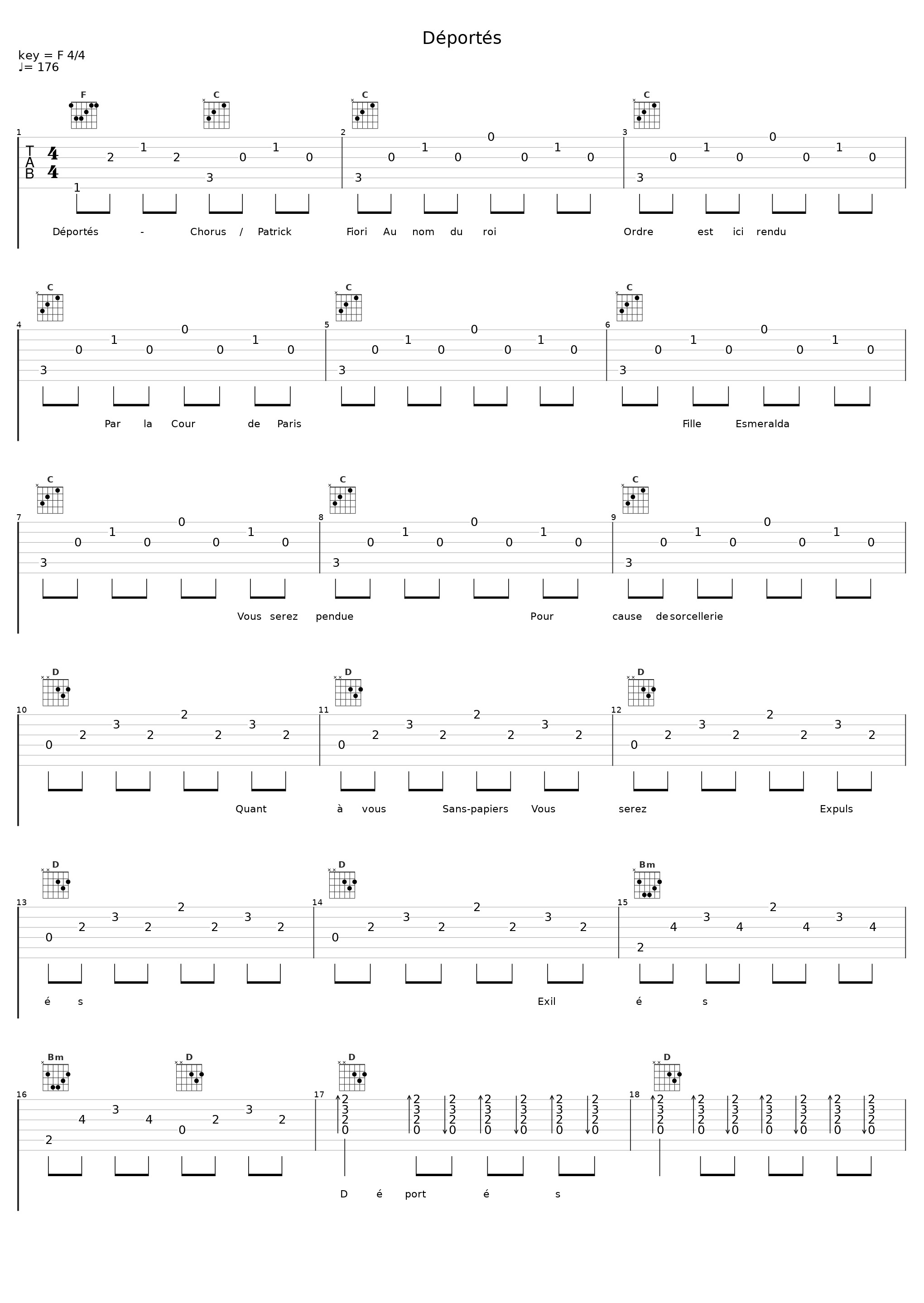 Déportés_Chorus,Patrick Fiori_1