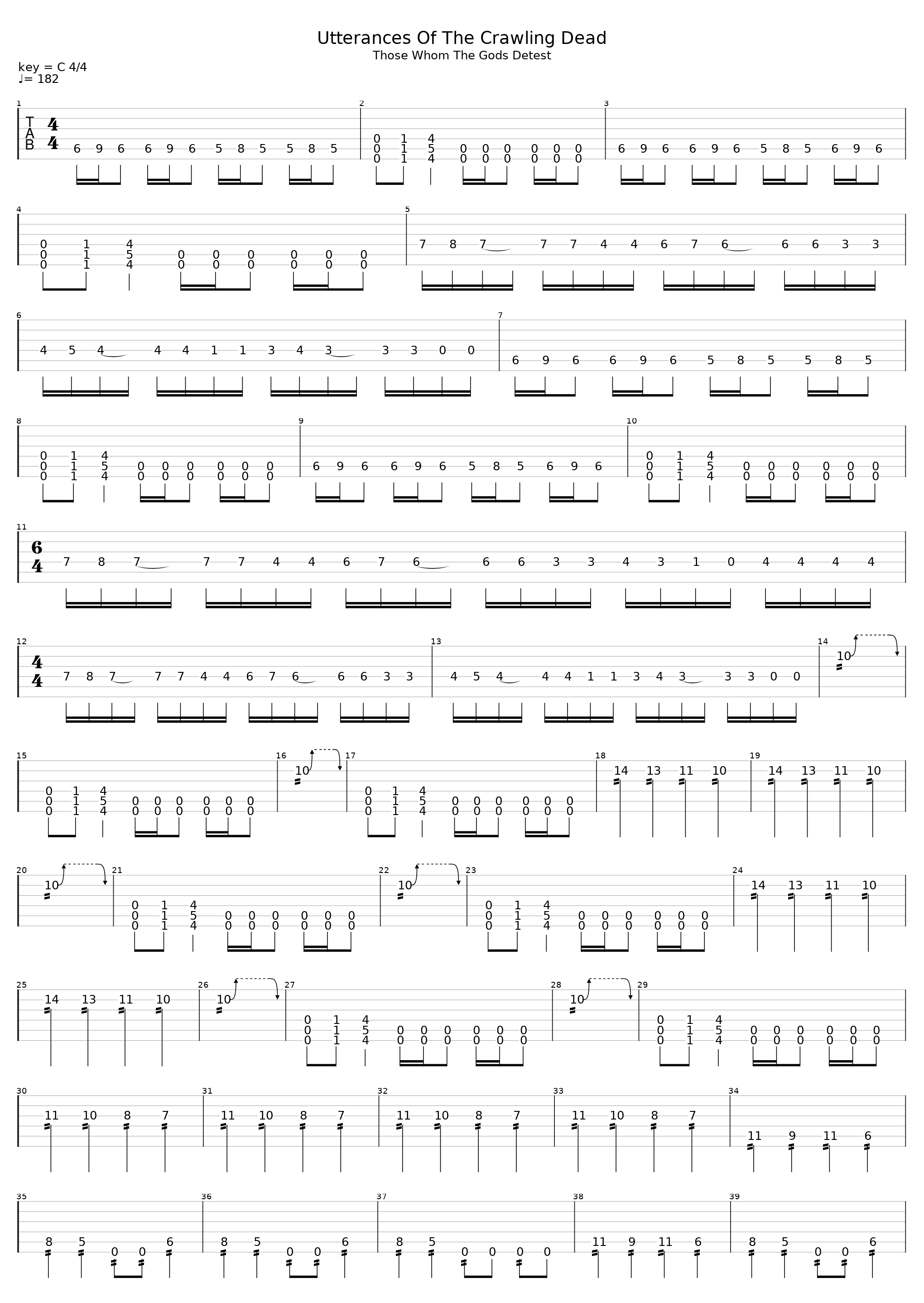 Utterances Of The Crawling Dead_Nile_1