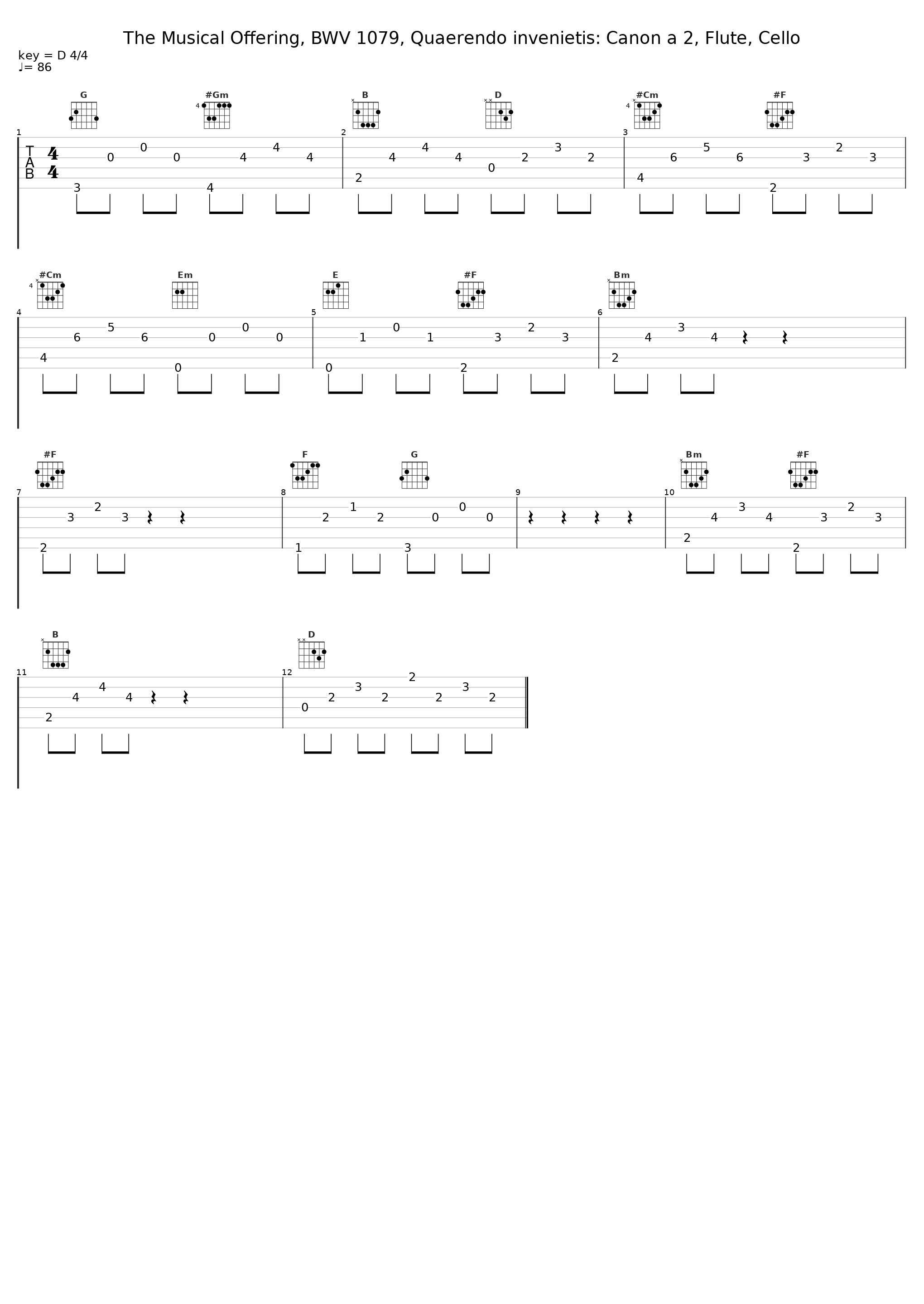 The Musical Offering, BWV 1079, Quaerendo invenietis: Canon a 2, Flute, Cello_Camerata Kilkenny_1