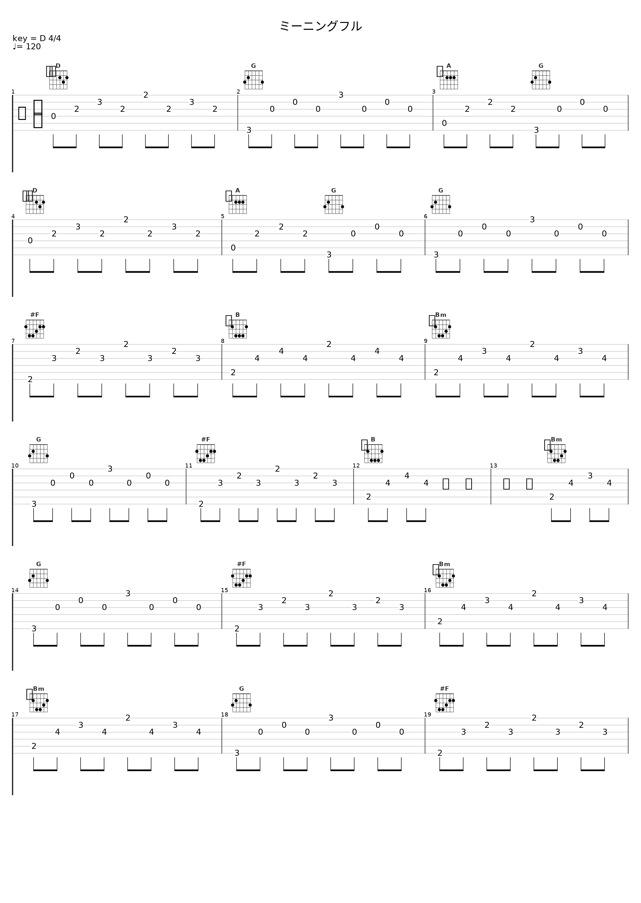 ミーニングフル_THE RODEO CARBURETTOR_1
