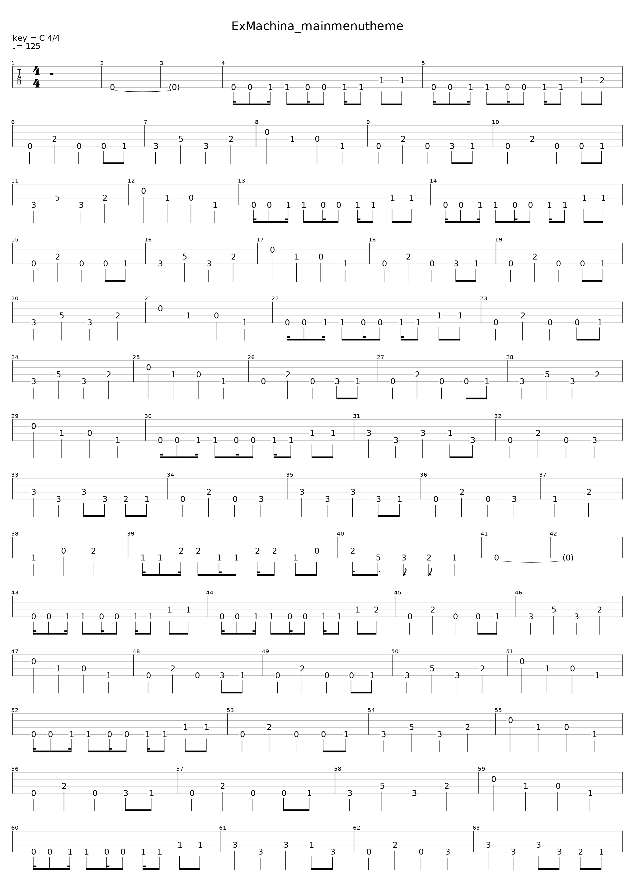 Main Menu (2 part)_Ex Machina_1