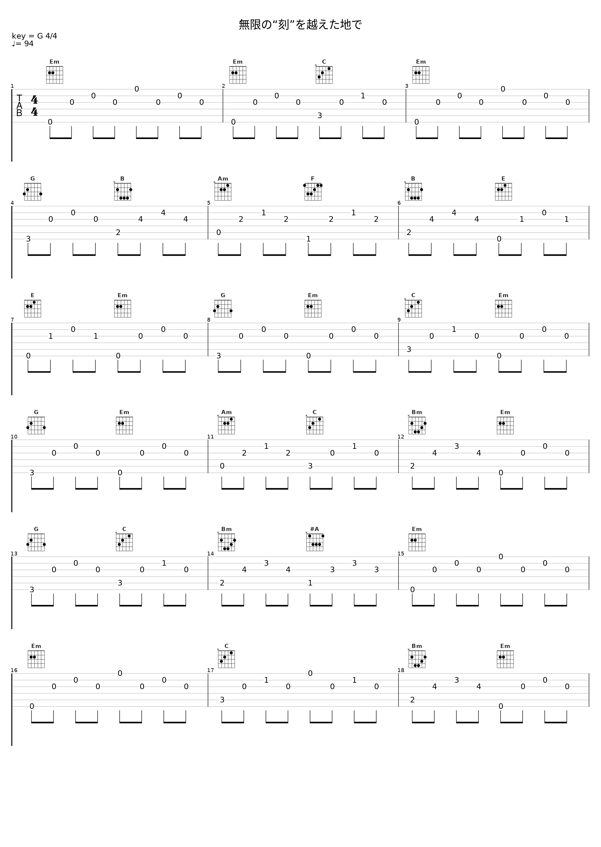 無限の“刻”を越えた地で_日本ACG_1