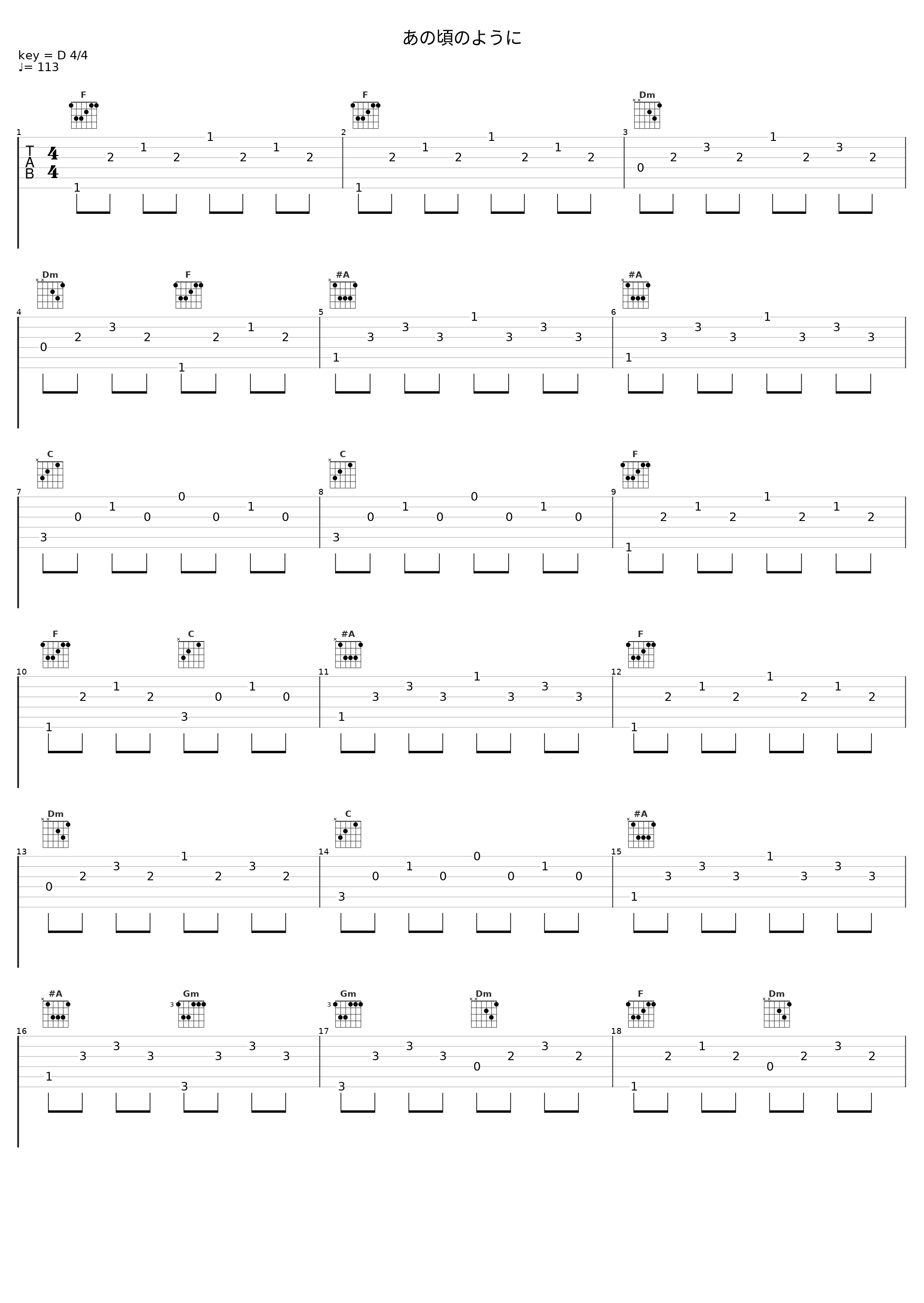 あの頃のように_日本ACG_1
