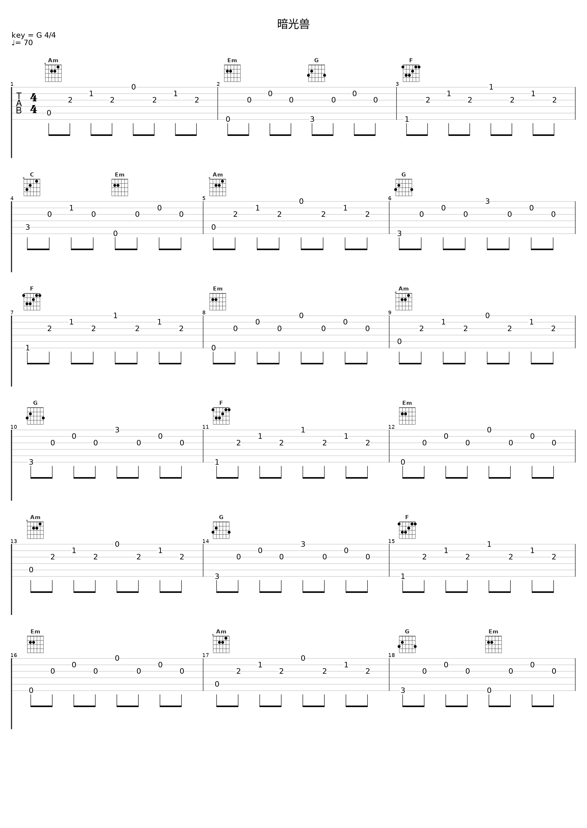 暗光兽_七刀Ragnarok_1