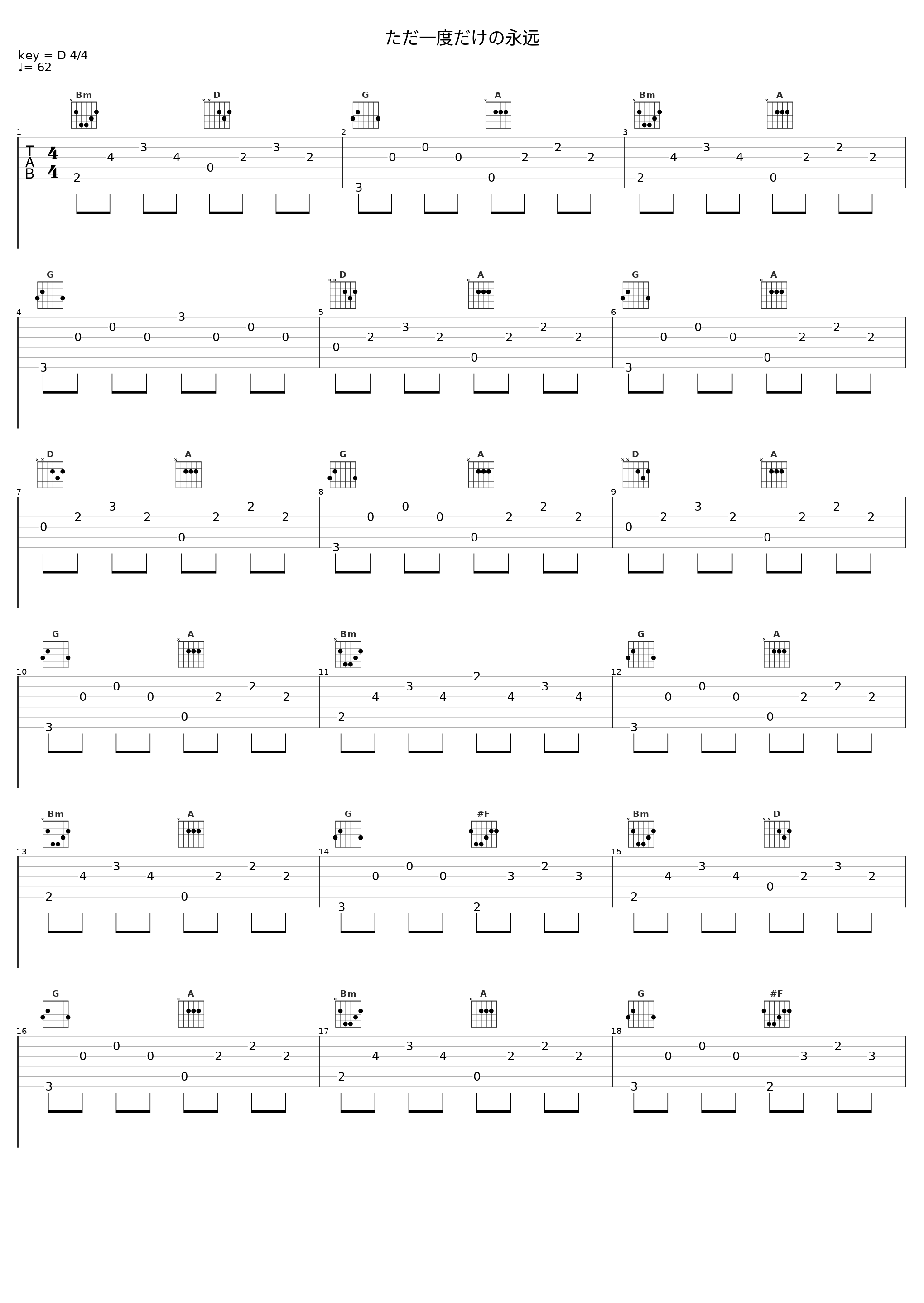 ただ一度だけの永远_日本ACG_1