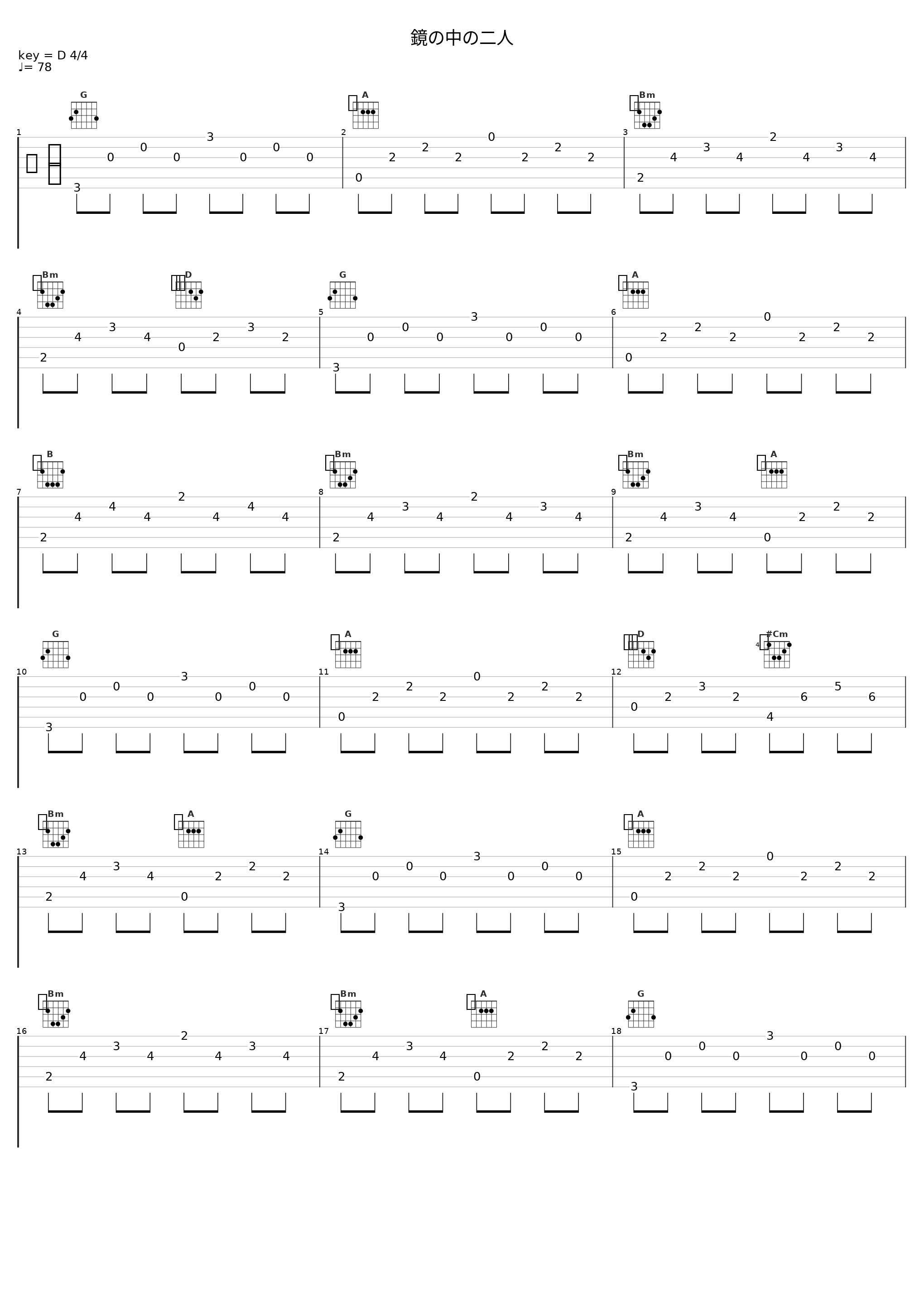 鏡の中の二人_日本ACG_1