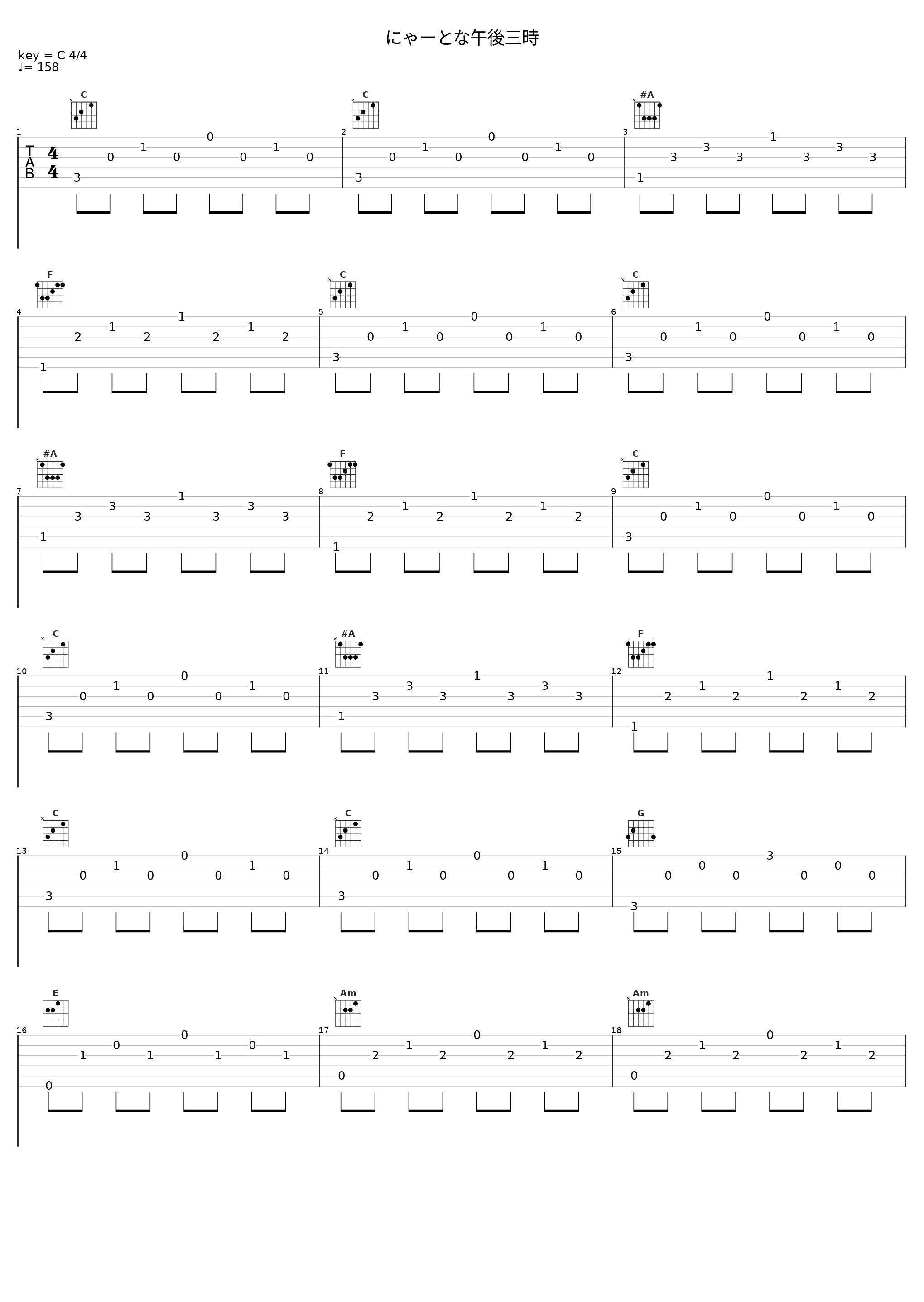 にゃーとな午後三時_日本ACG_1