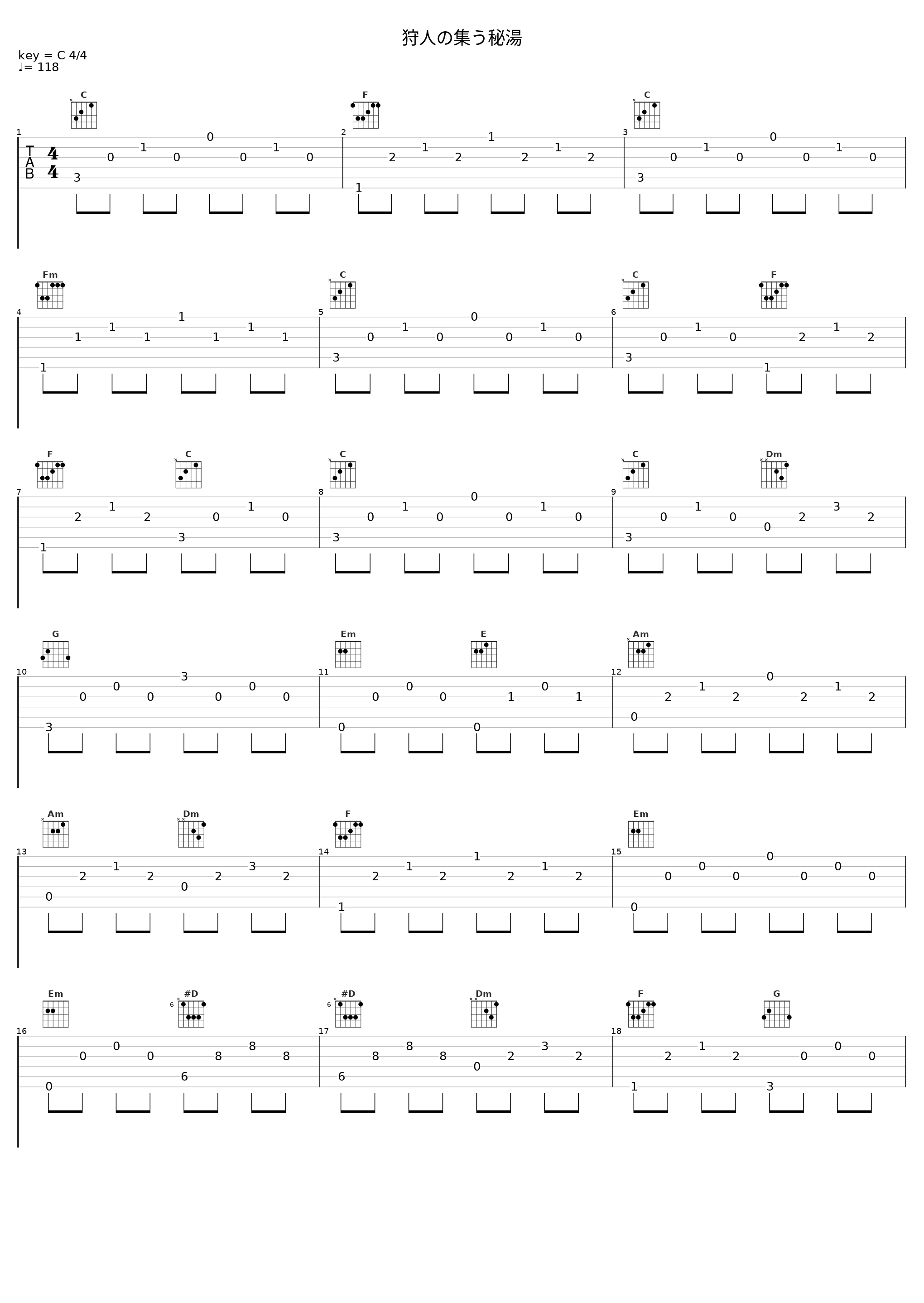 狩人の集う秘湯_日本ACG_1