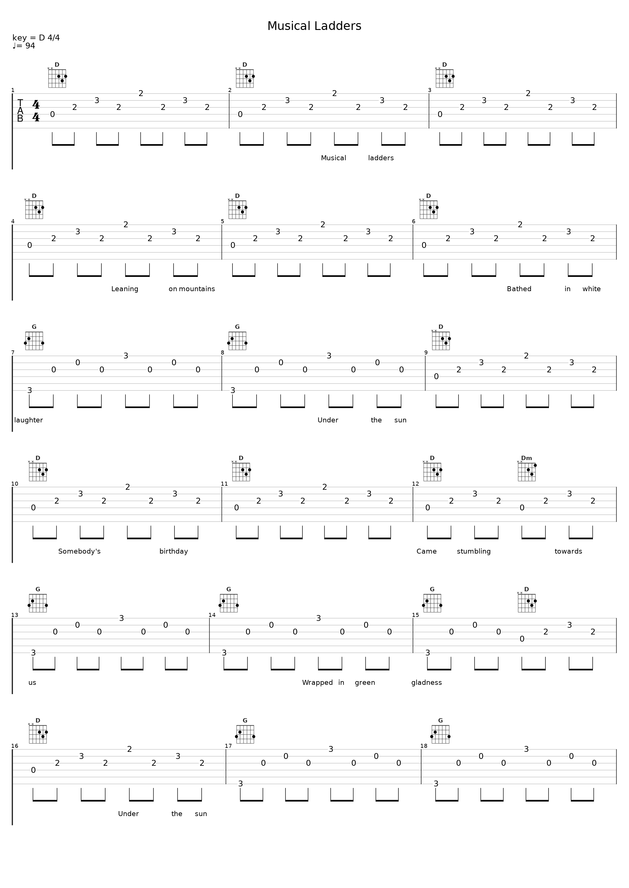 Musical Ladders_Adam Green_1