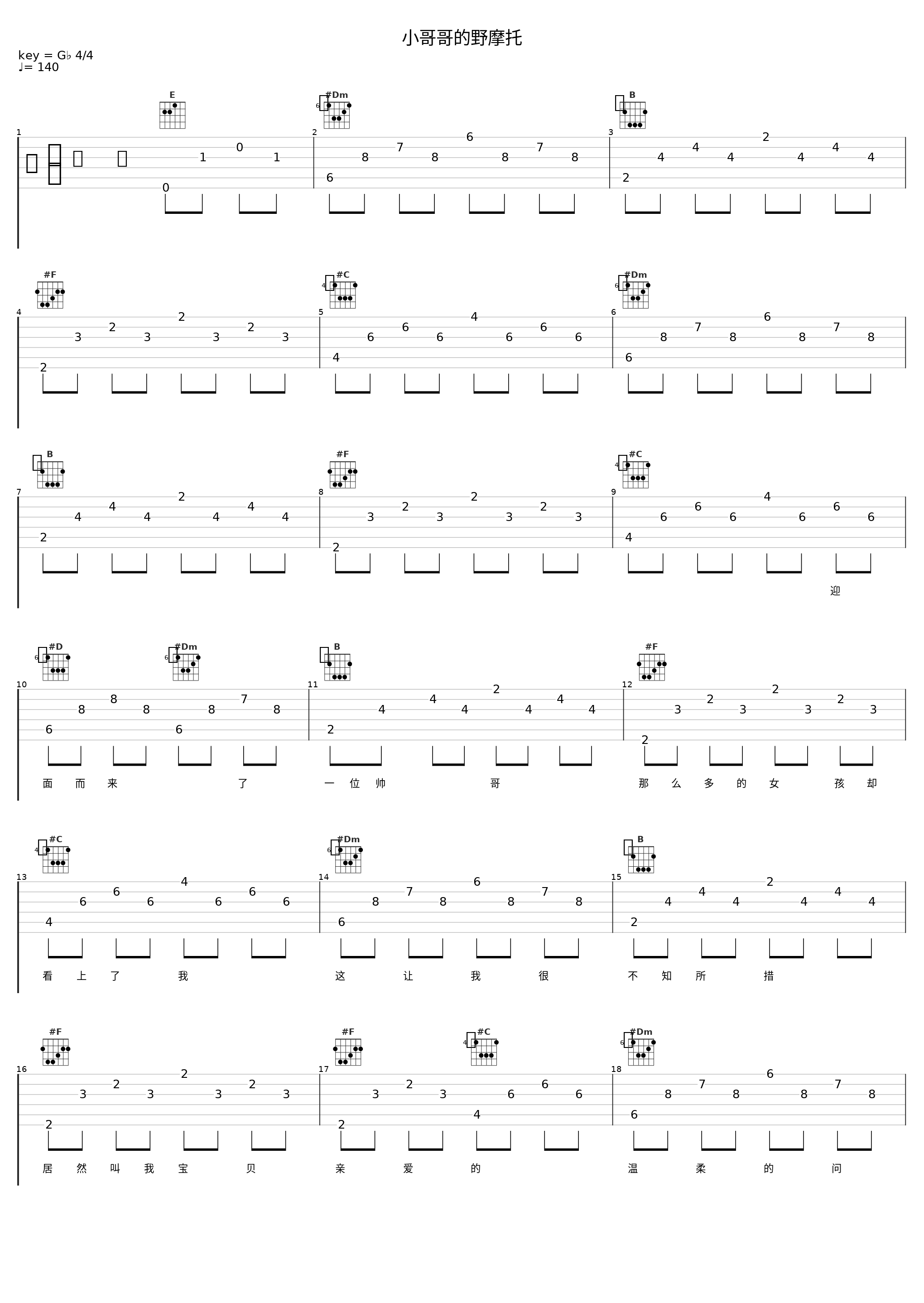 小哥哥的野摩托_洛天依_1