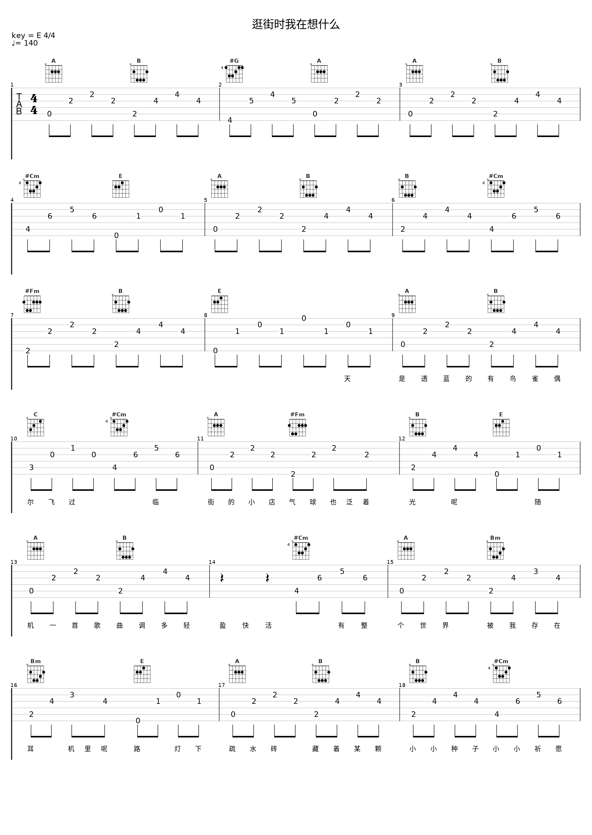 逛街时我在想什么_初音未来,水琹P_1