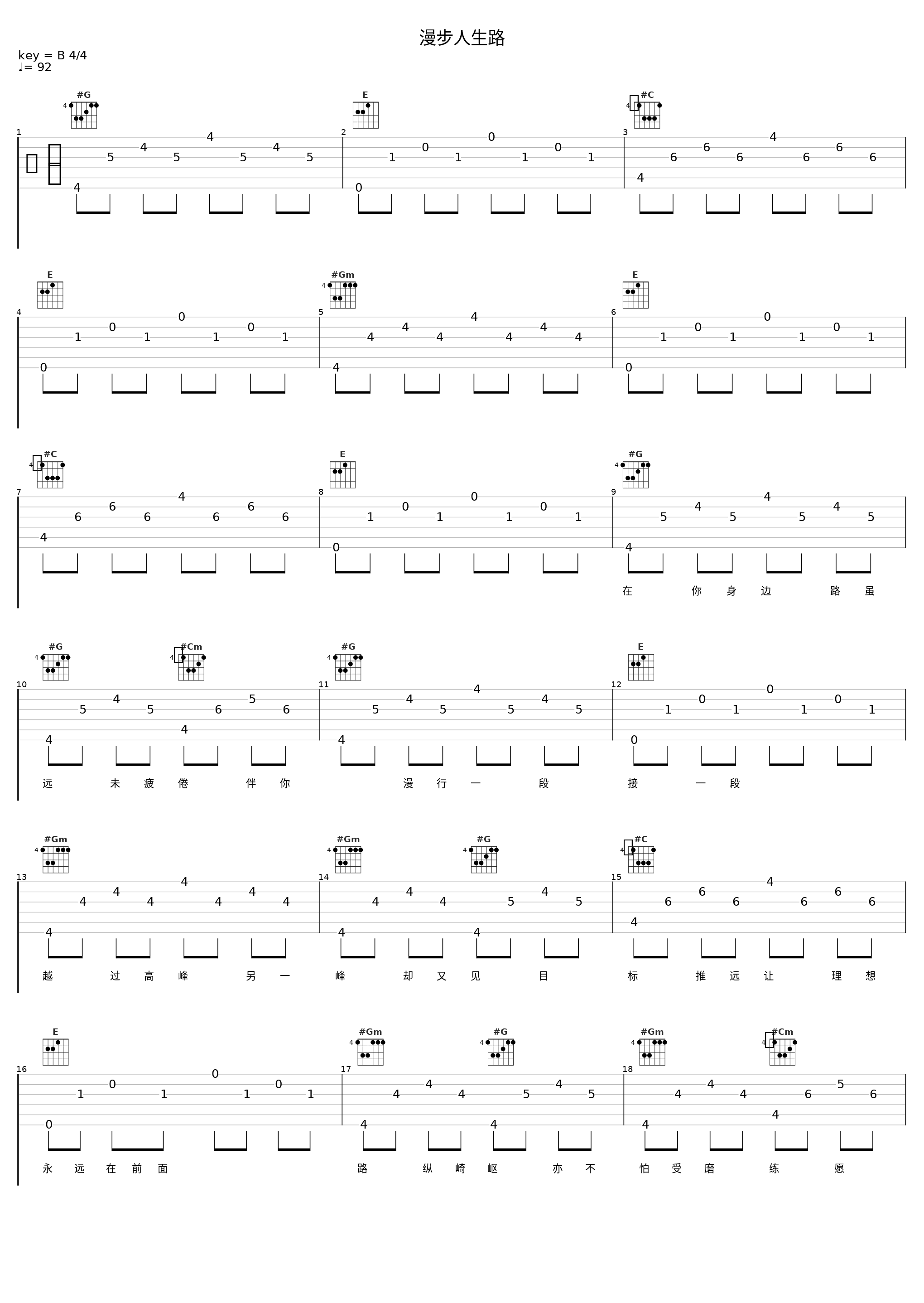 漫步人生路_林晓培_1