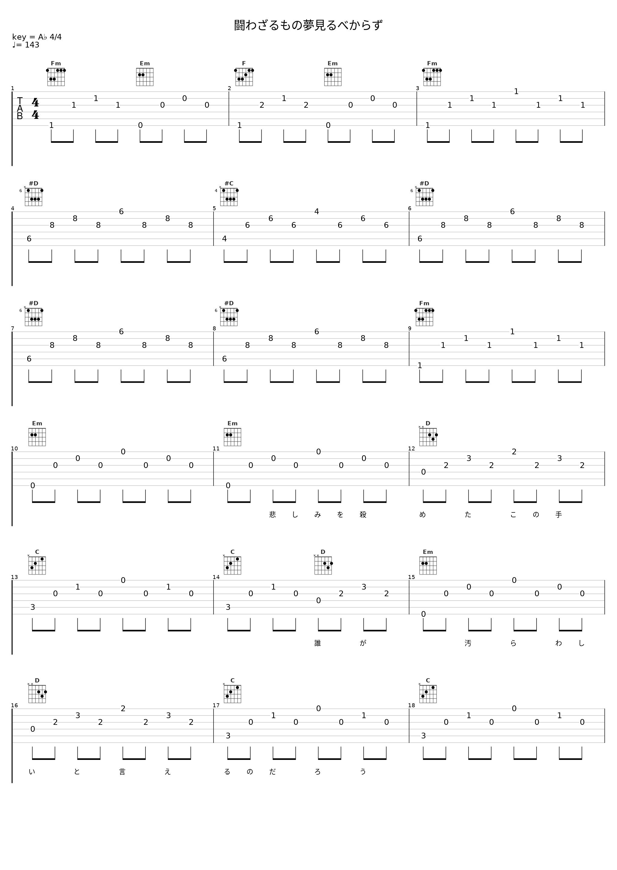 闘わざるもの夢見るべからず_福山潤_1