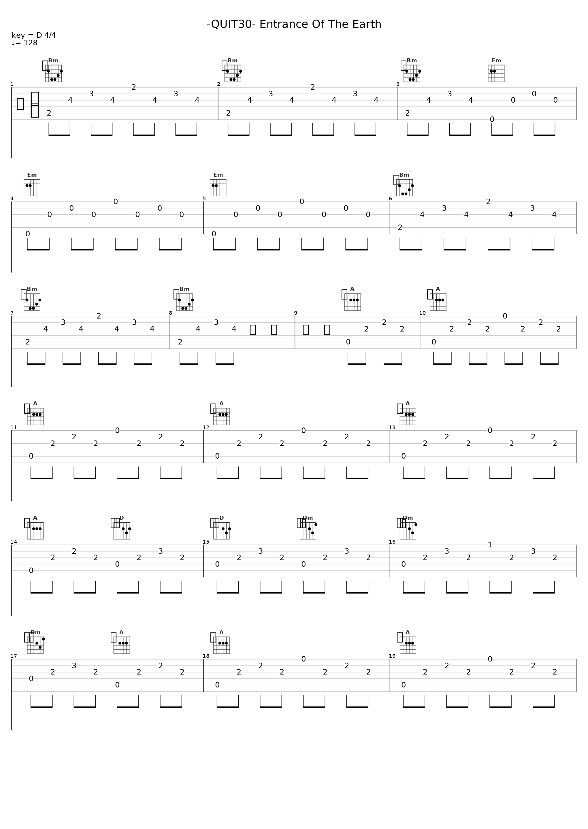 -QUIT30- Entrance Of The Earth_TM NETWORK_1