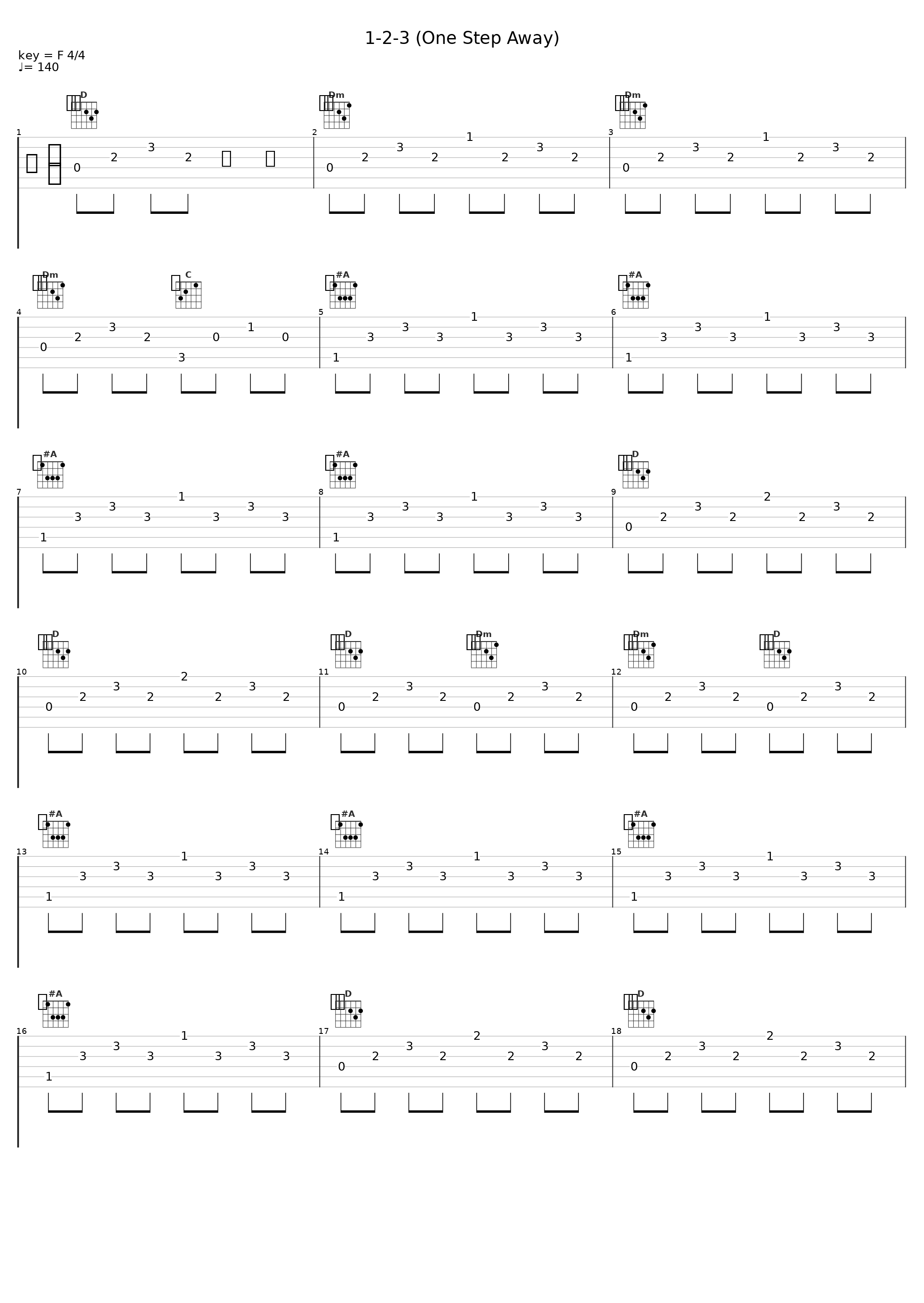 1-2-3 (One Step Away)_Your Favorite Enemies_1