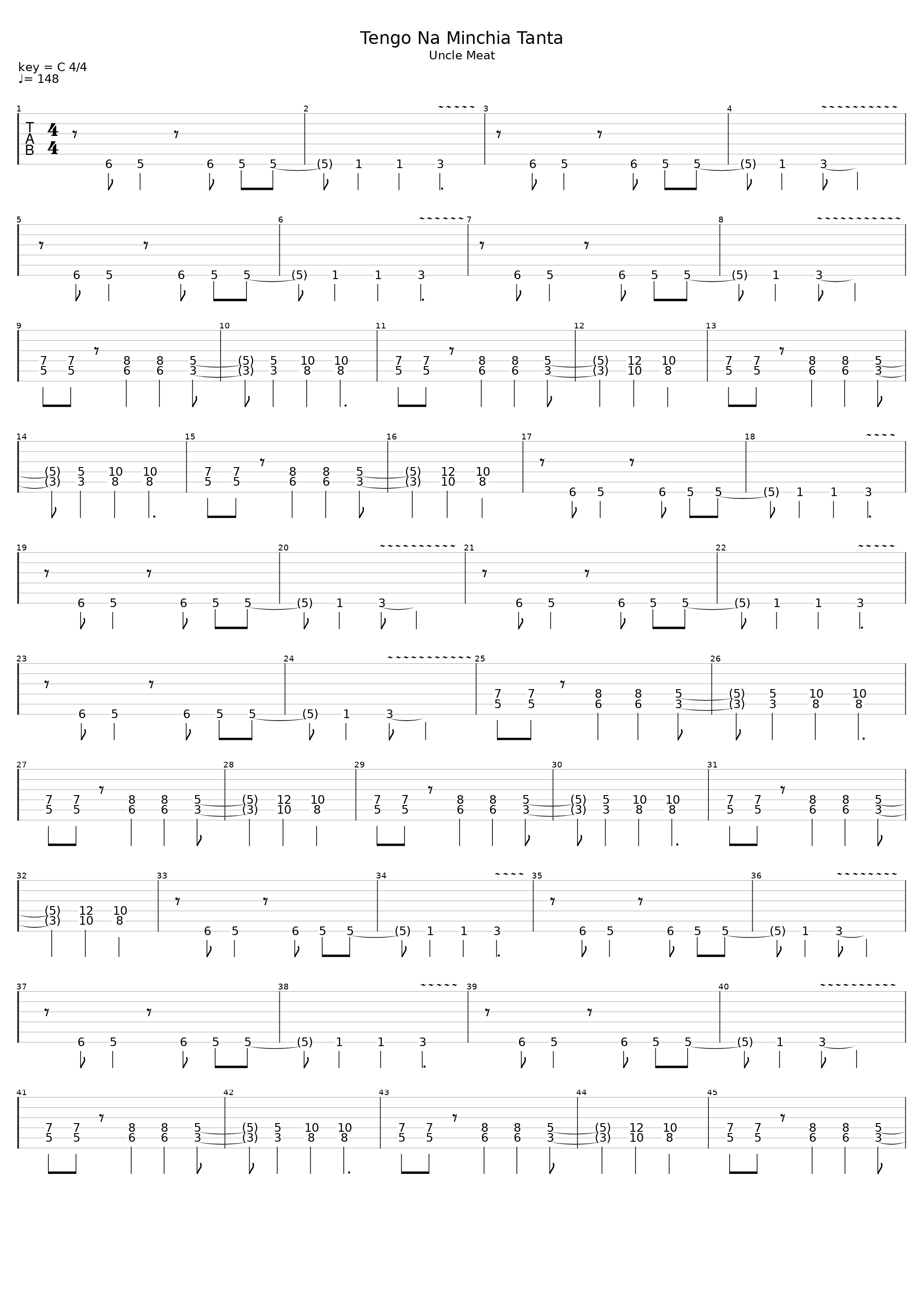 Tengo Na Minchia Tanta_Frank Zappa_1