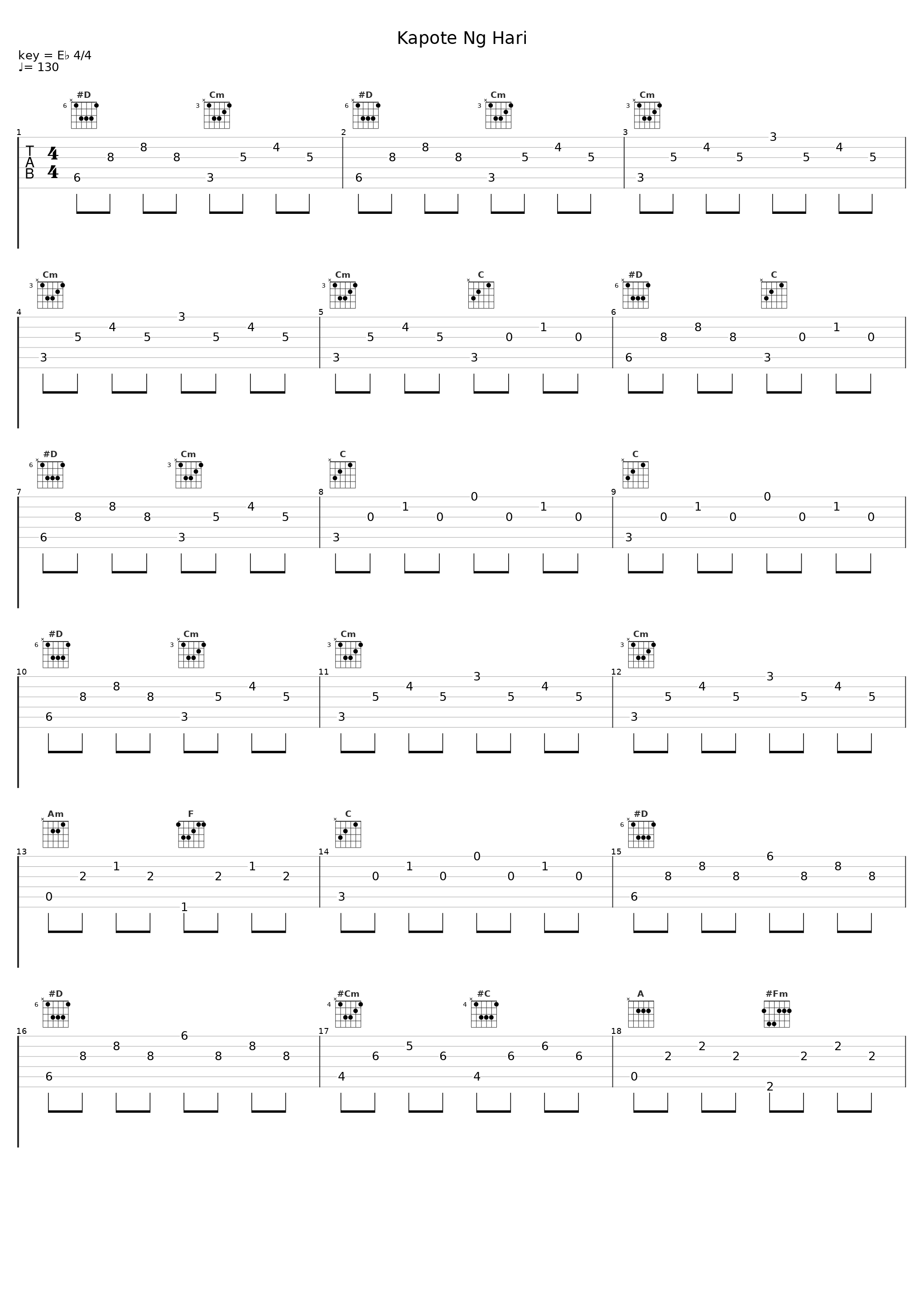 Kapote Ng Hari_Smooth Friction_1