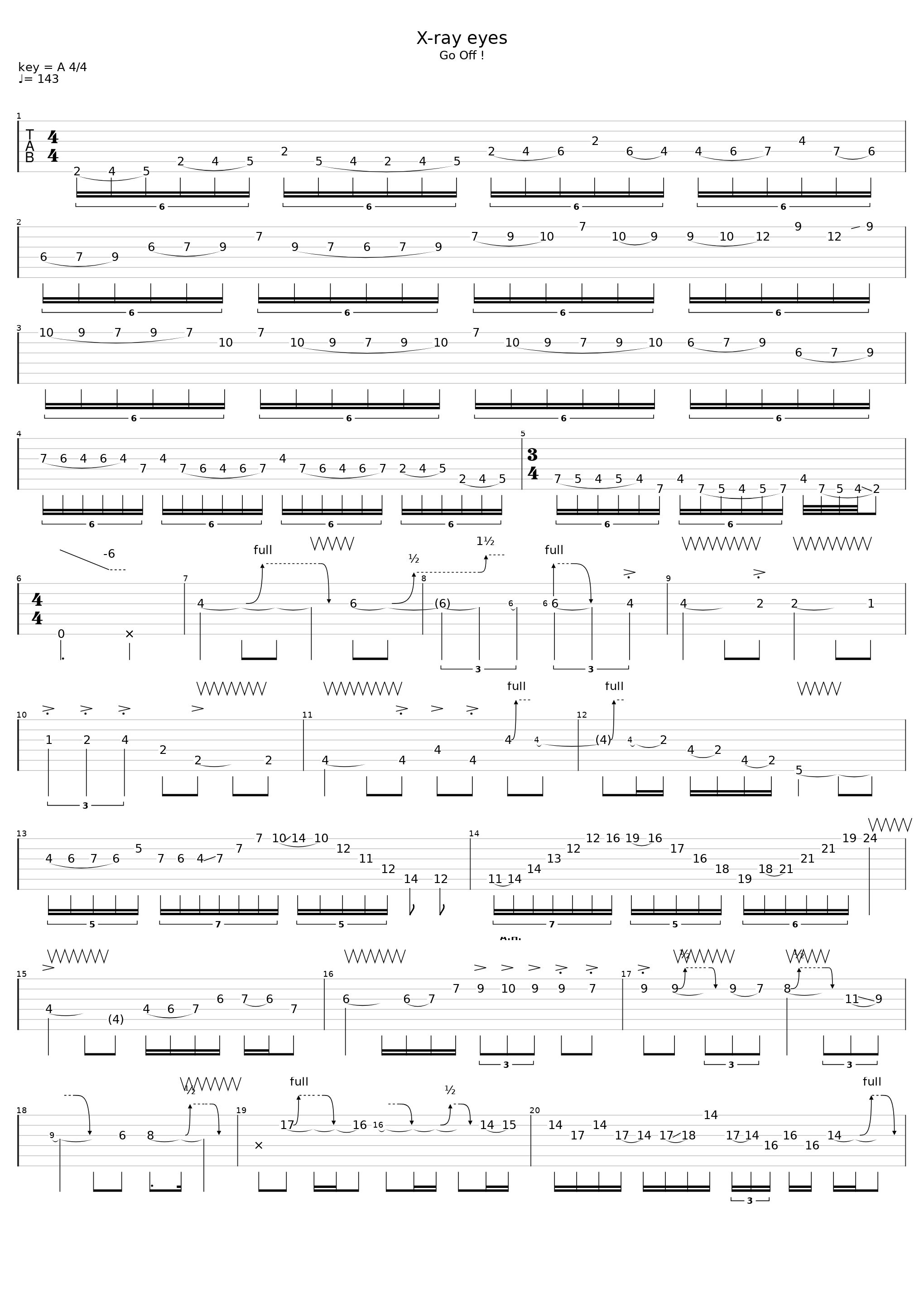 X-Ray Eyes_Cacophony_1