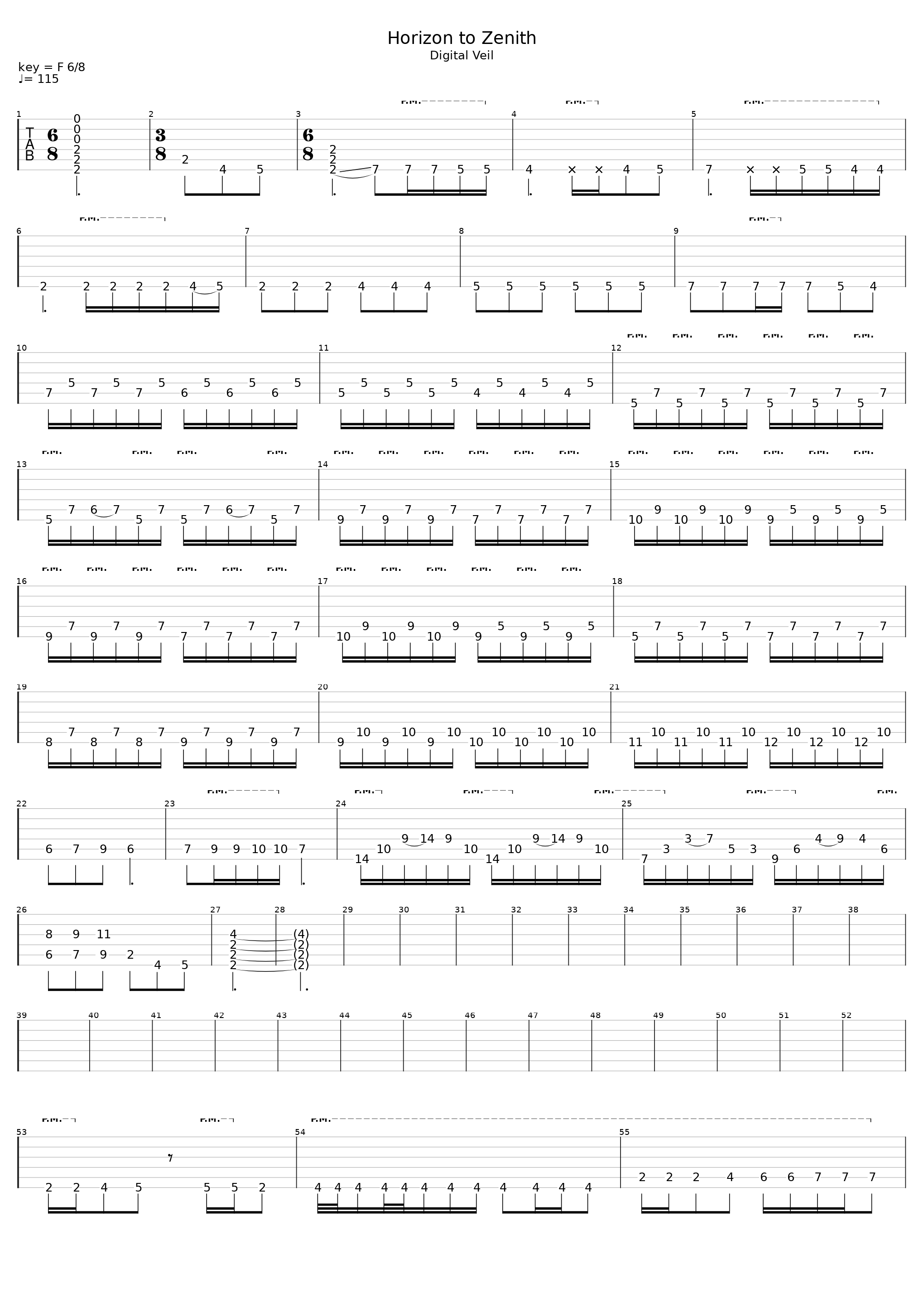 Horizon To Zenith_The Human Abstract_1